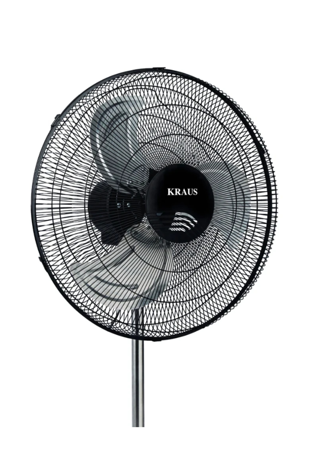 18 İnç 45 cm Ayaklı Büyük Vantilatör 90W Güçlü Motorlu 3 Kademeli + USB Şarjlı Mini El Fanı Hediyeli Serinlik Seti 3
