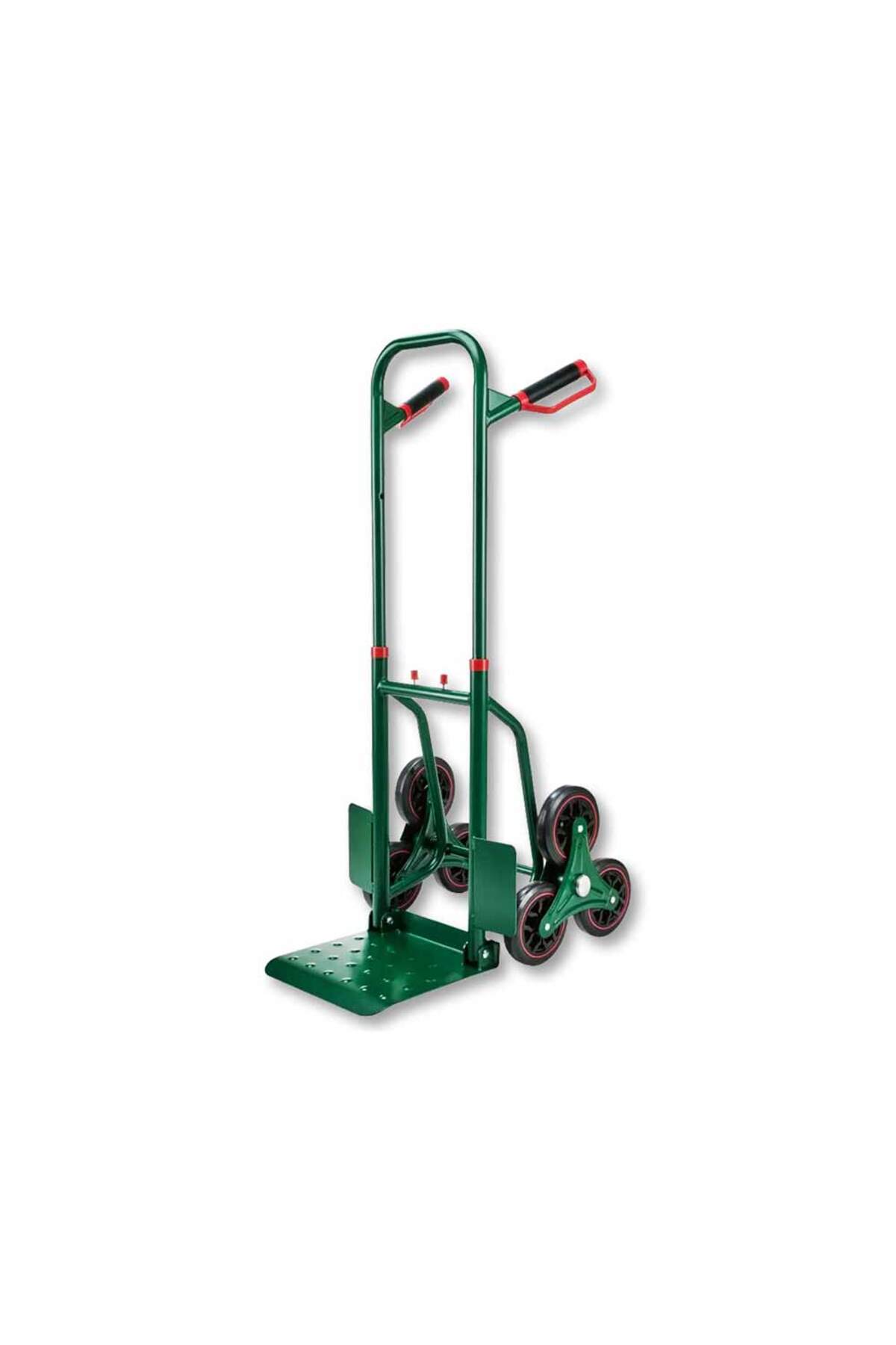 Merdiven Çıkan Koli Taşıma Arabası Katlanır yapı İnip Kalkar Yük arabası 150 kg Yeşil Ergonomik 4