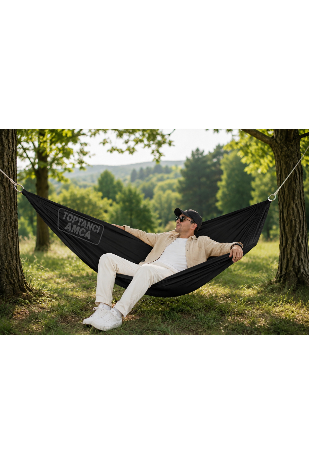 Salıncak Hamak Kamp Hamağı Piknik Hamağı Bahçe Balkon Kamp Outdoor Av Avcı Dağcı Spor Hamak 135 x 260 2