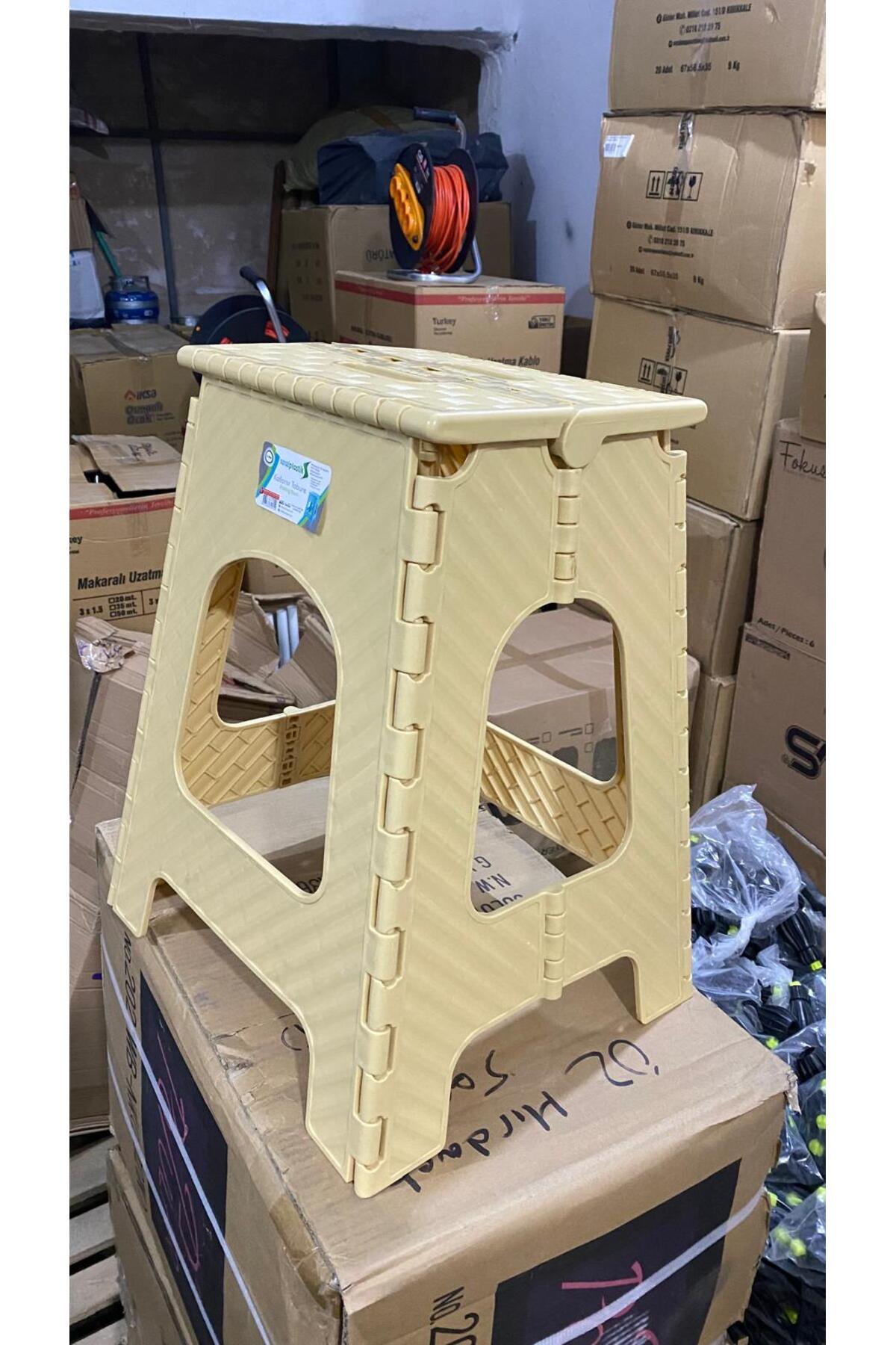KATLANIR KAMP TABURESİ KATLANIR TABURE 1. KALİTE PLASTİK TABURE KATLANIR OTURAK KAMP ÜRÜNLERİ 1
