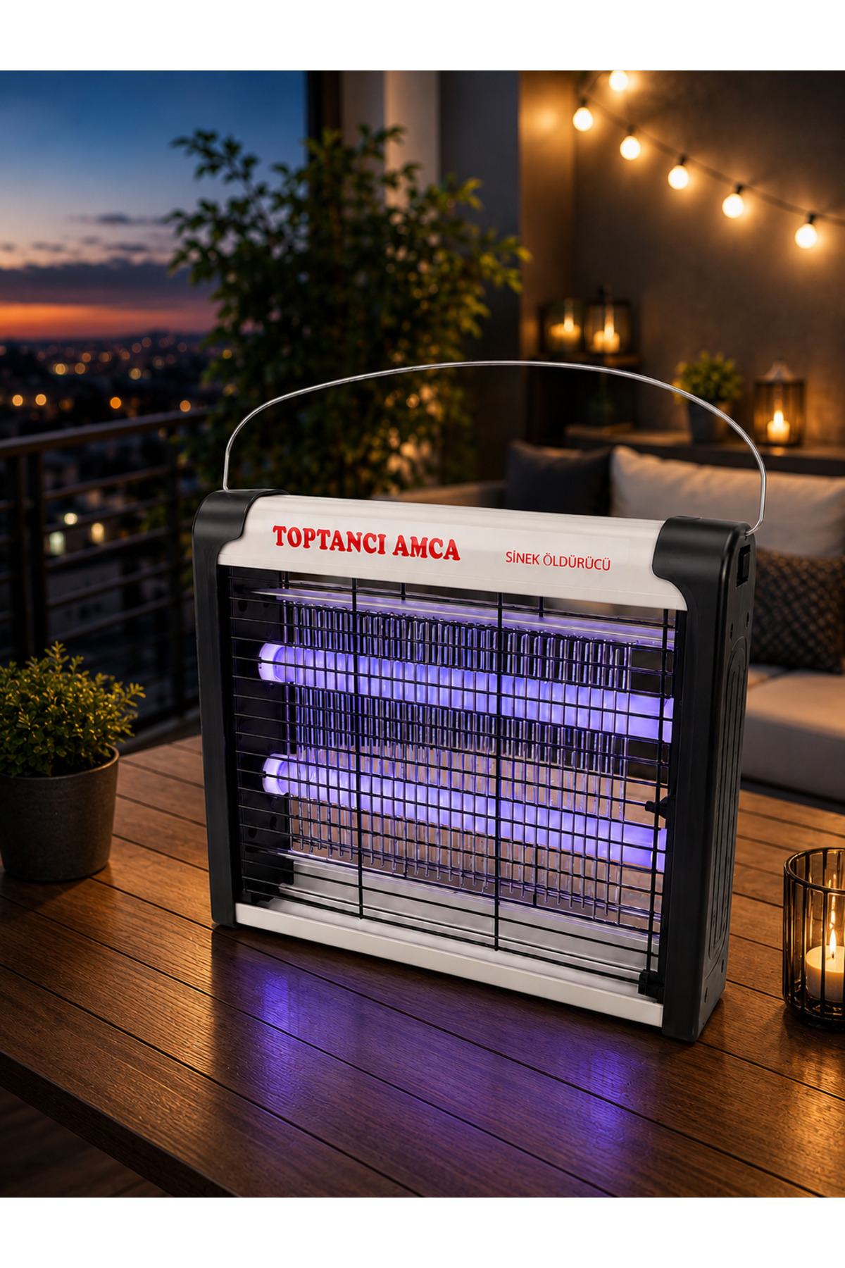 12W Elektrikli Sinek Öldürücü UV Lambalı Sivrisinek ve Böcek Öldürücü Cihaz Balkon Ev İşyeri İçin Sinek Cız 1