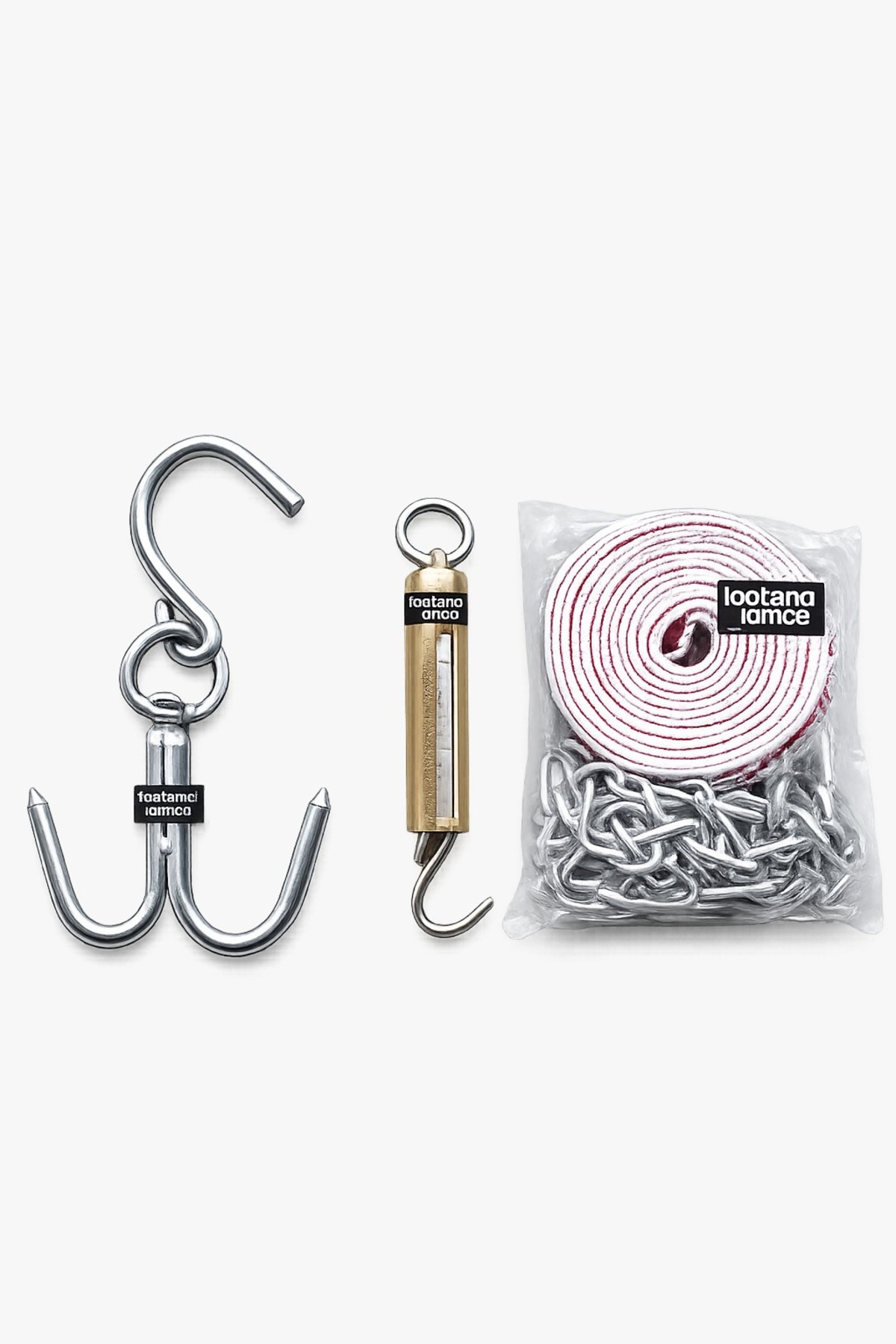 Kurban Seti 3’lü | 10 mm Paslanmaz Et Kancası + 35 Kg El Kantarı + Yıkmatik Set 1