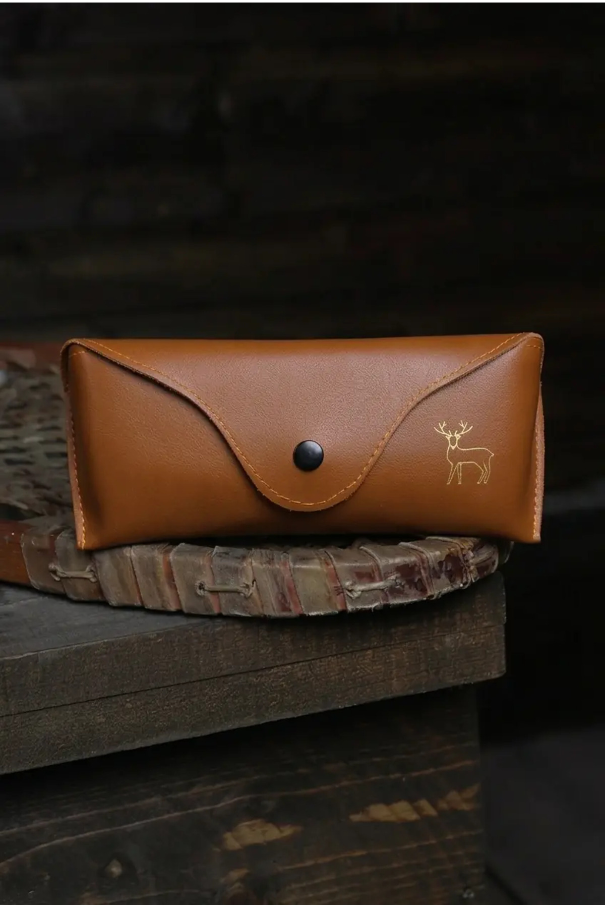 Polarize Yüksek Kalite Titanyum Çerçeve Gold Unisex Güneş Gözlüğü Kılıf Hediyeli 4