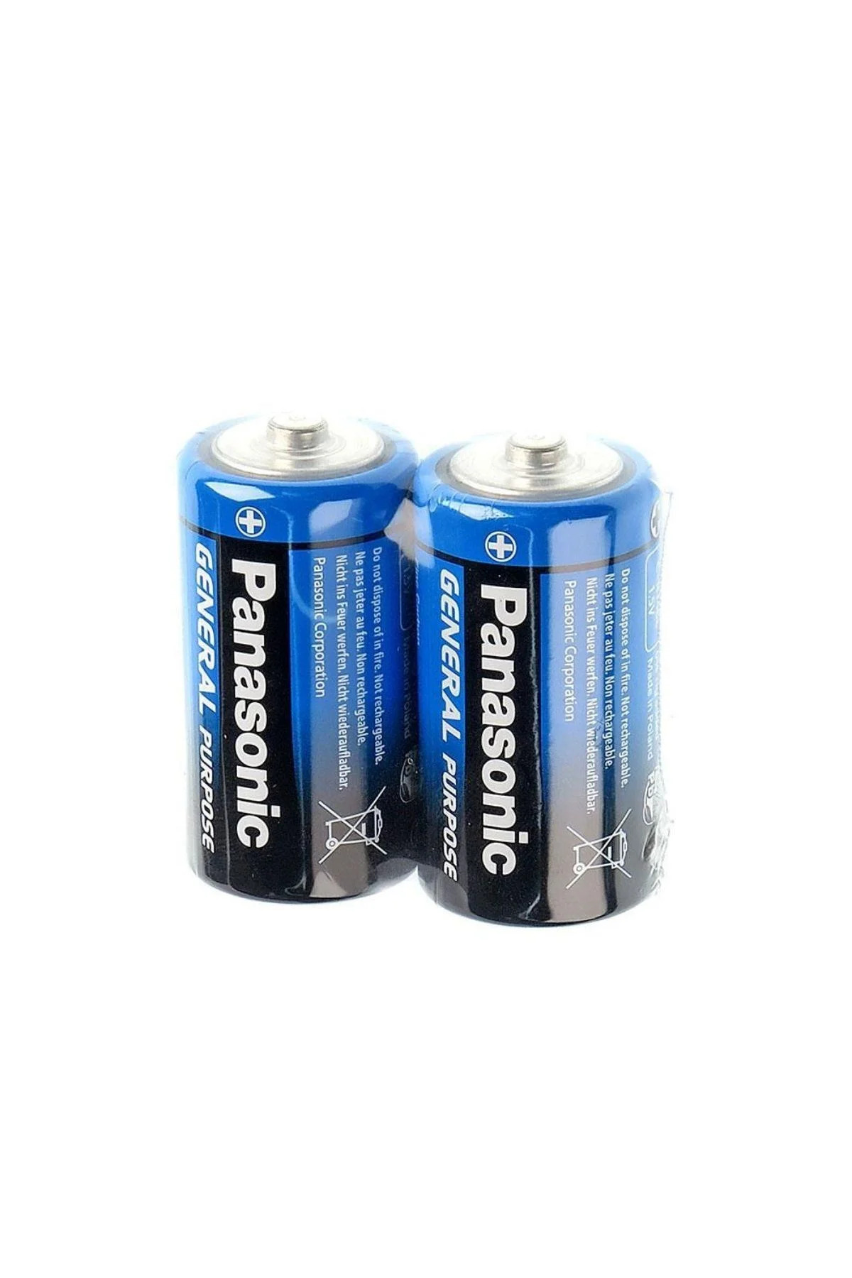 Manganez Orta Boy Pil R14 C Boy 1.5V 24 Adet - Ekonomik Toptan Paket 2