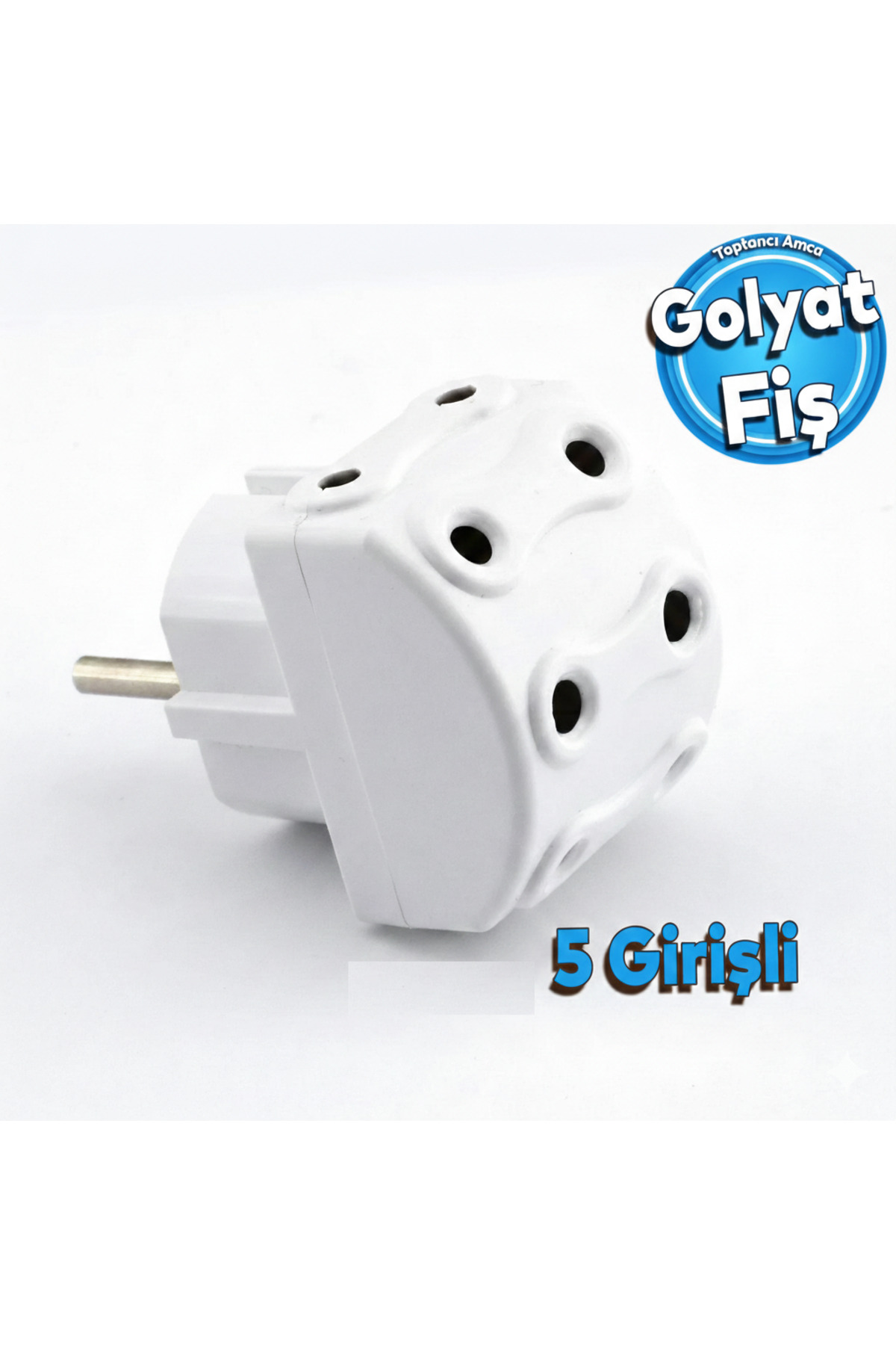 40 Metre Seyyar Uzatma Kablosu Suya Dayanıklı 3x2.5 mm² + 5'li Golyat Priz Çoğaltıcı Hediye Seti 4