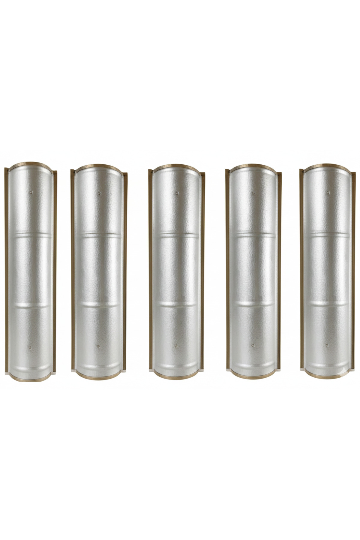 5'li Set Soba Borusu Isı Kalkanı Amyantı - 75x21 cm Yanmaz 1