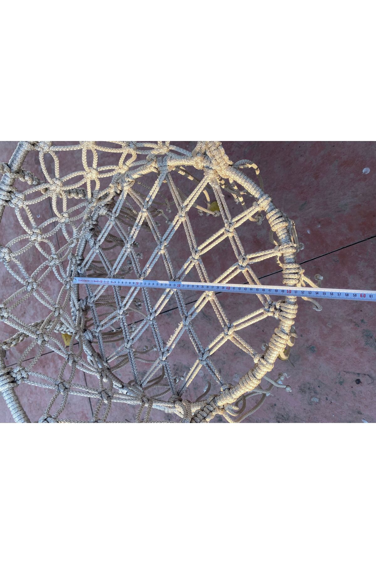 Balkon Hamak Salıncak 60 cm çaplı arkalıklı hamak salıncak kurulum için tüm parçalar gönderilir. 3