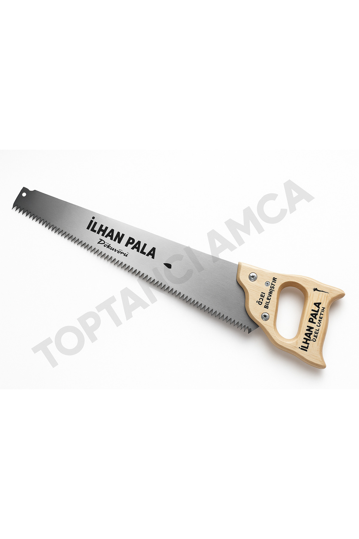 Çelik Çift Yönlü Pala Testere Rockwell Yay Çeliği 0.80 mm Kalınlığında - 50 Cm