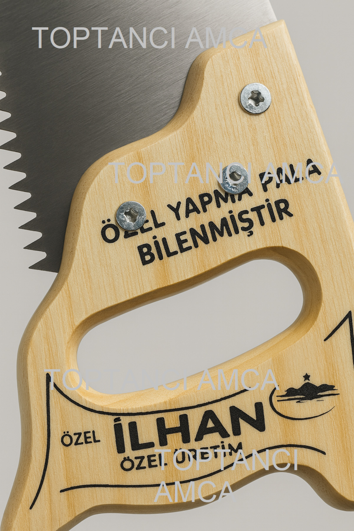 Çelik Çift Yönlü Pala Testere Rockwell Yay Çeliği 0.80 mm Kalınlığında - 50 Cm 4