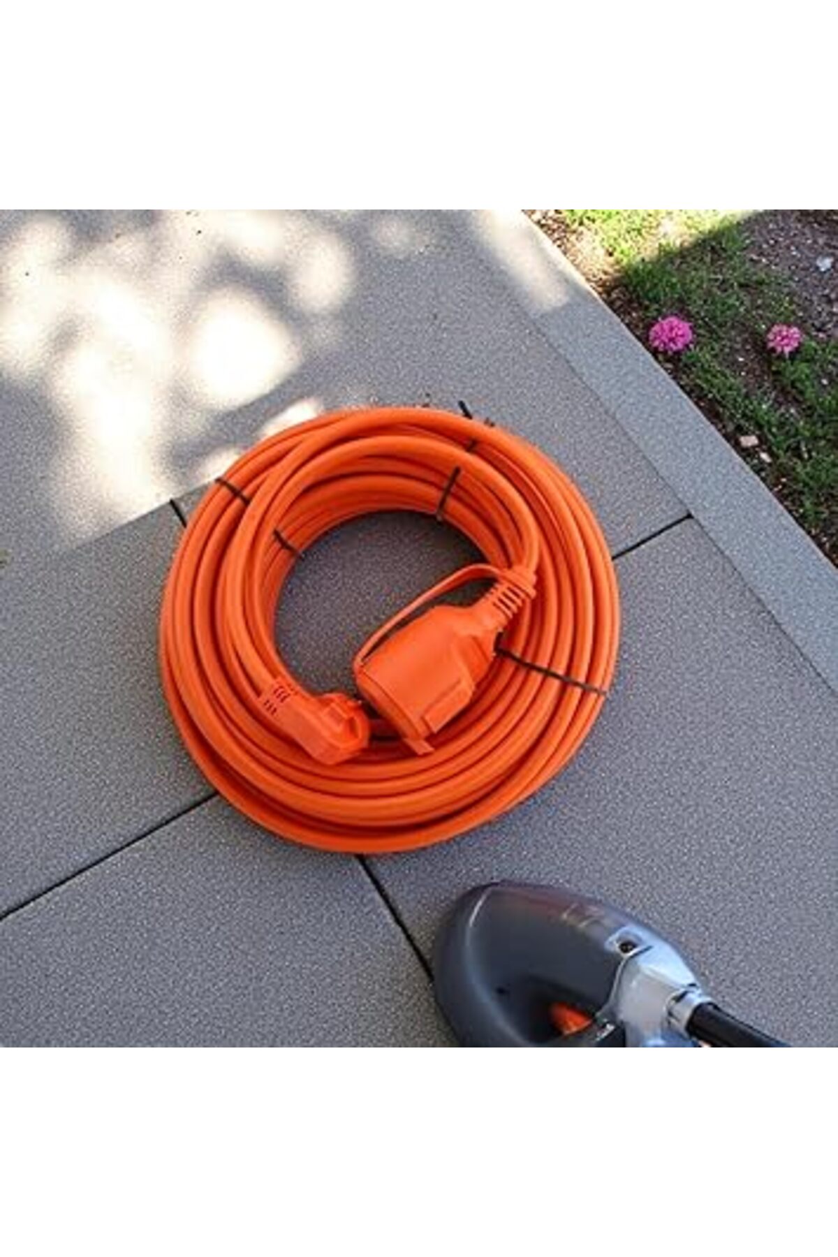 Kablosu 3x1.5 mm 40 METRE Kapaklı Monofaze Ev Tipi Topraklı CCA Kablolu Tekli Grup Fiş Priz 5
