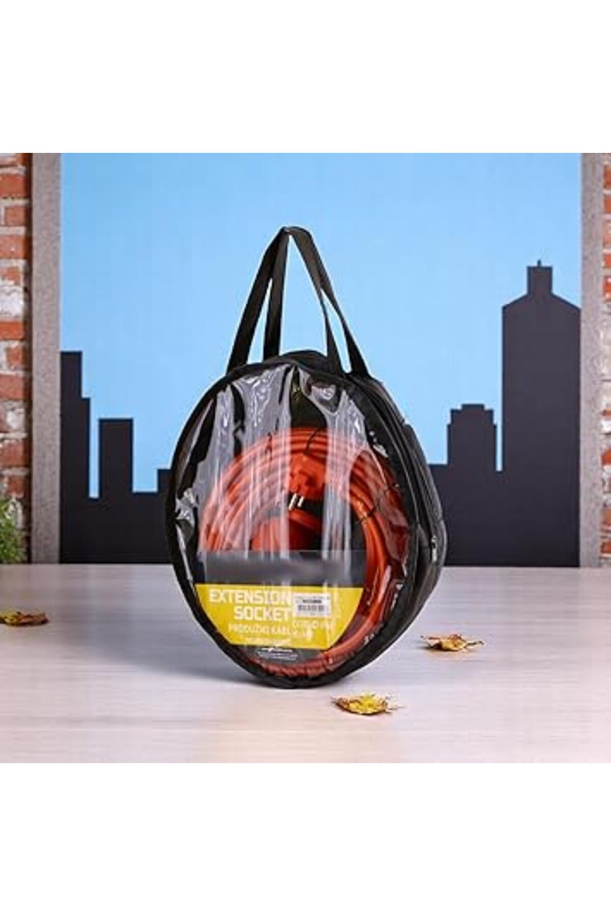 Kablosu 3x1.5 mm 40 METRE Kapaklı Monofaze Ev Tipi Topraklı CCA Kablolu Tekli Grup Fiş Priz 2
