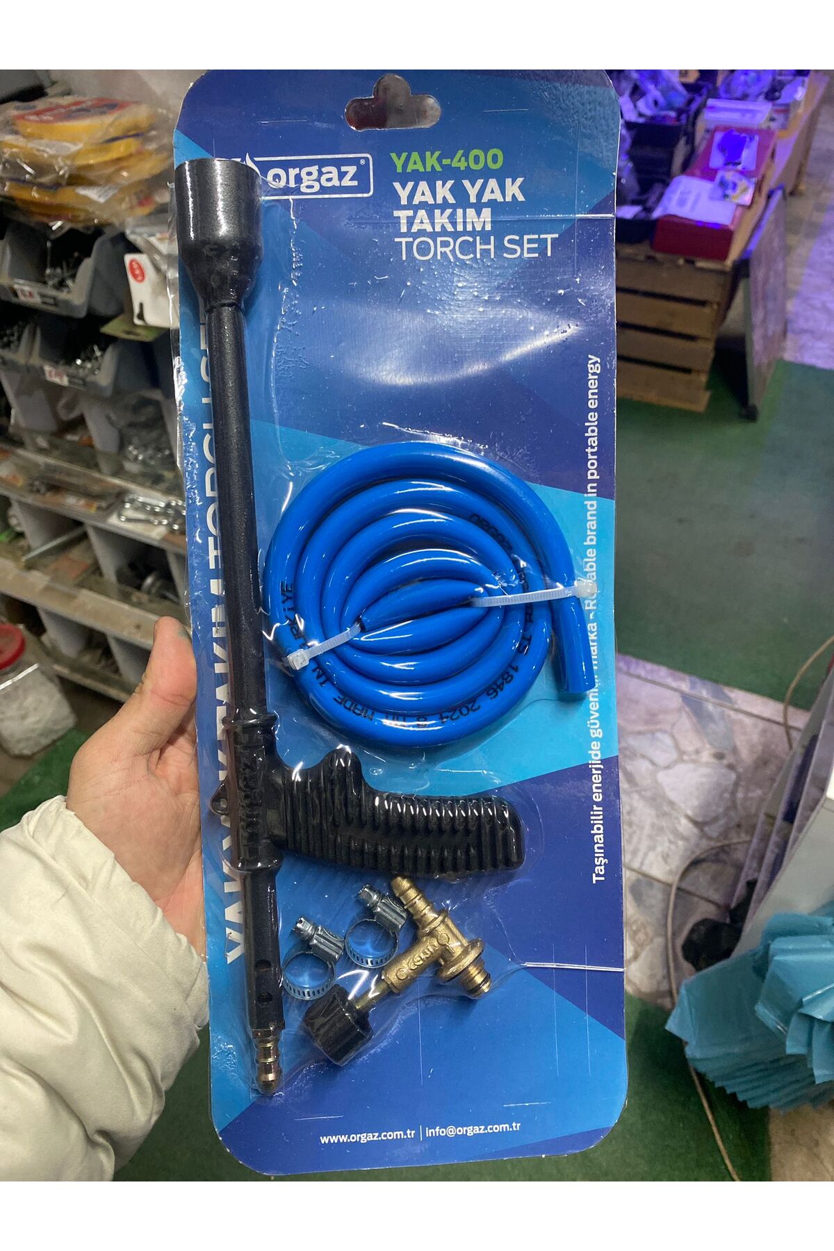 Pürmüz Tüp Pürmüzü Güçlü Ateş Başlatıcı Piknik Tüp Pürmüzü Tam Set Siyah Renk 3