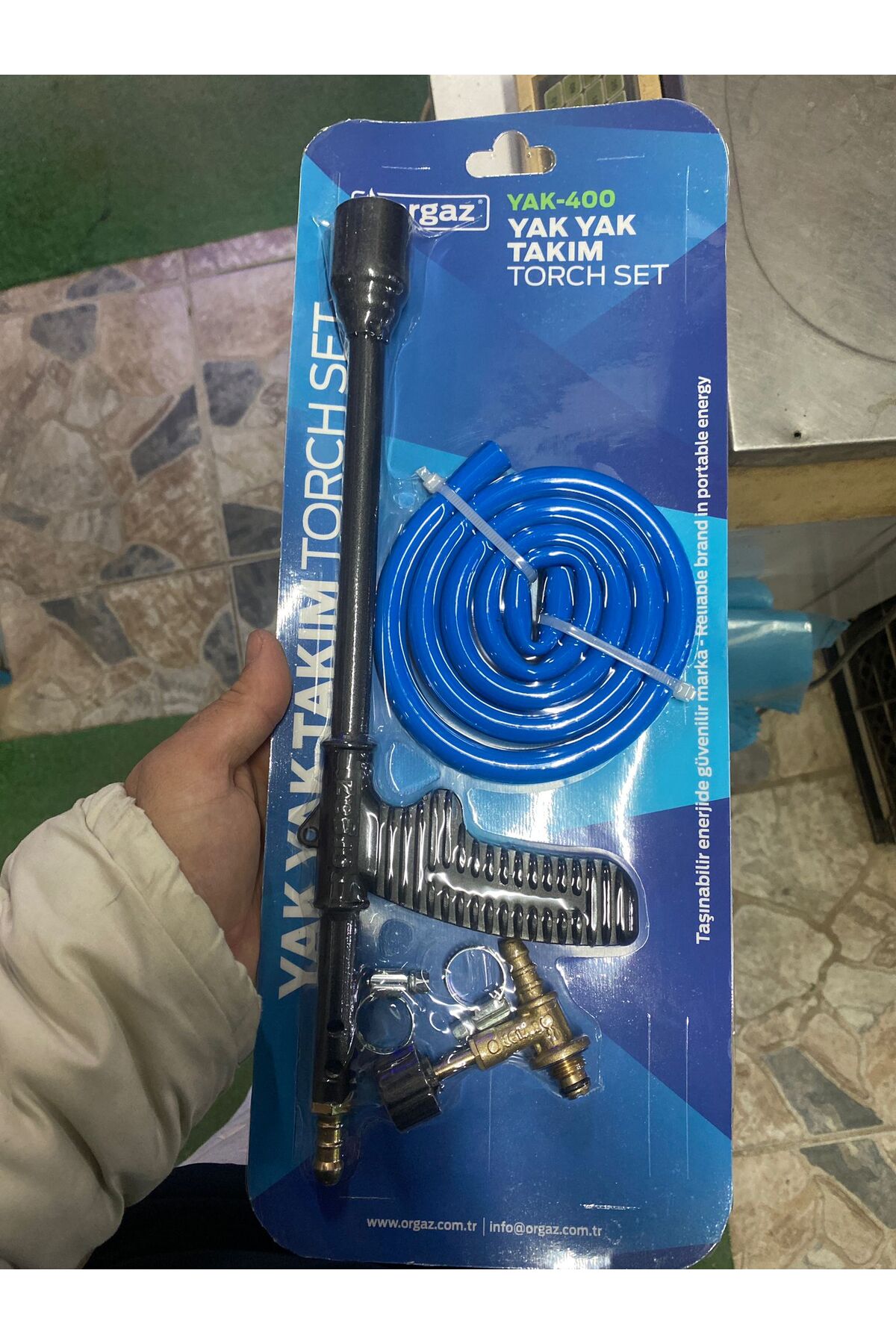 Pürmüz Tüp Pürmüzü Güçlü Ateş Başlatıcı Piknik Tüp Pürmüzü Tam Set Siyah Renk 2