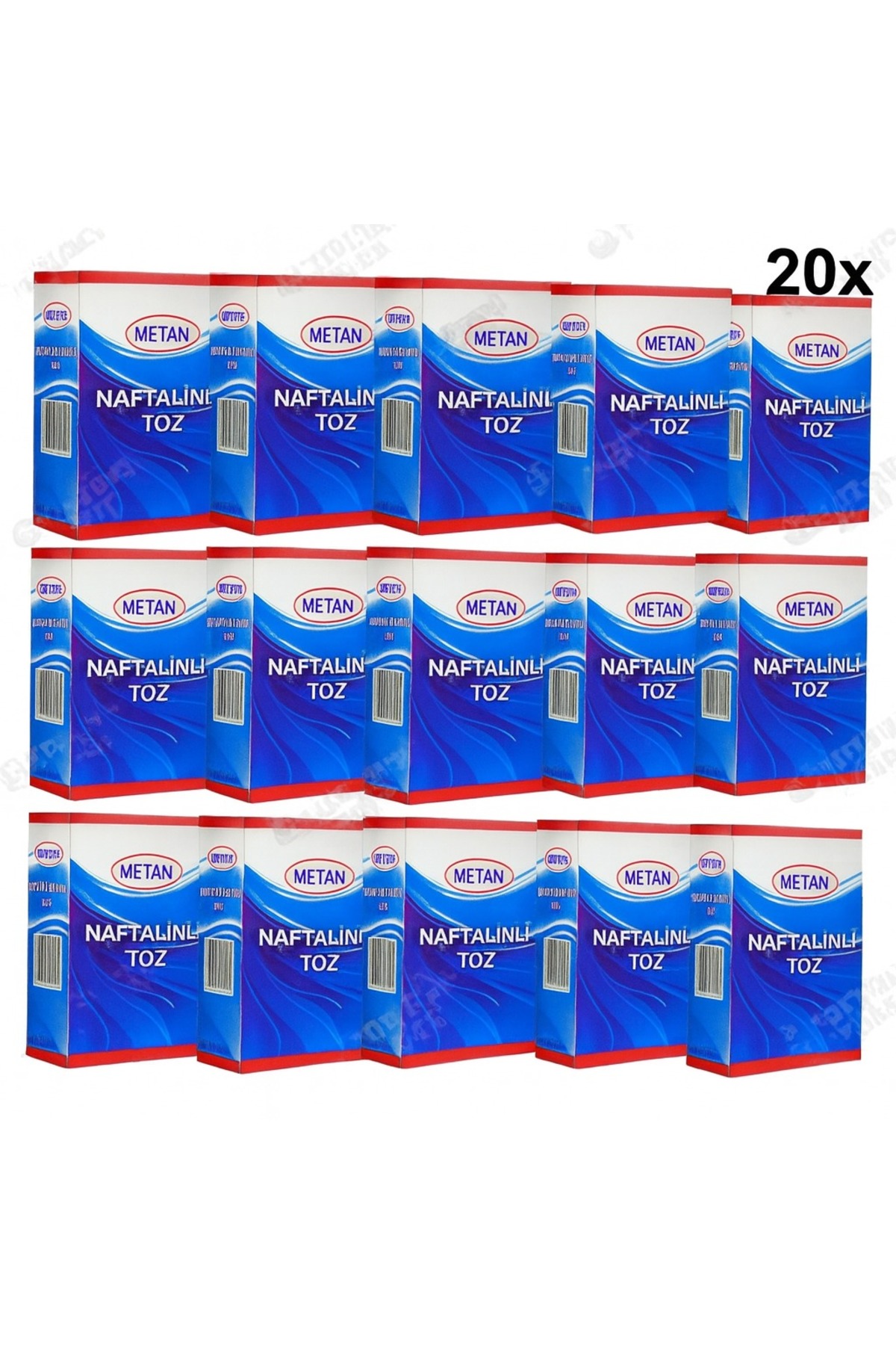 Metan Naftalin Tozu Naftalinli toz Toz Naftalin Etkili 90 gr x 20 Adet - 1
