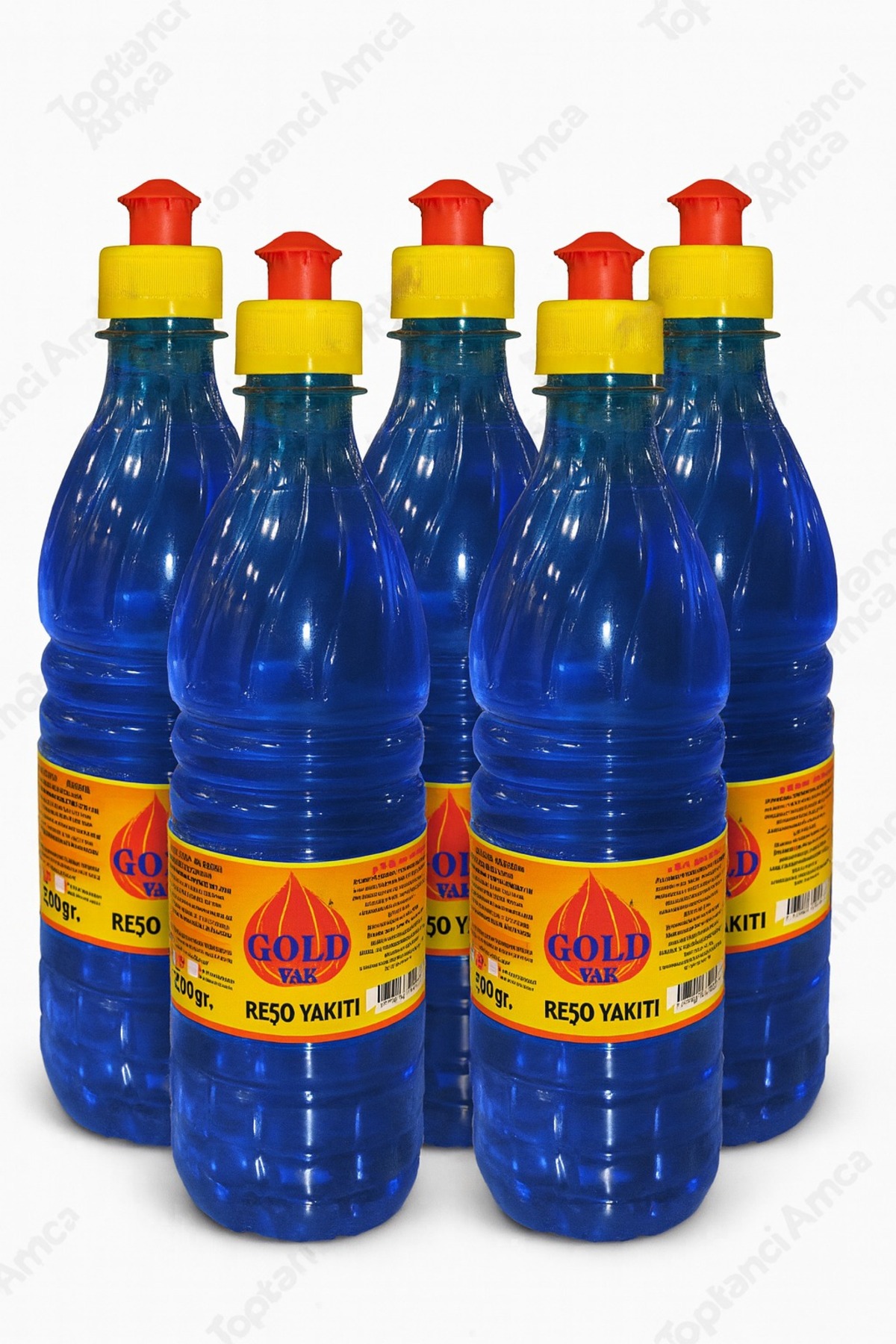 Osmanlı Ocak Yakıtı Ateş Tutuşturma Jeli Gold Reşo Yakıt 0.5 Litre 5 Adet - 1