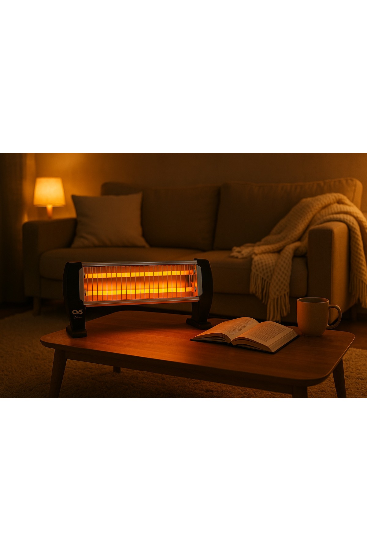 Elektrikli Isıtıcı Ayak Isıtıcı Az Yakan Çok ısıtan elektrikli soba 1200 watt 5