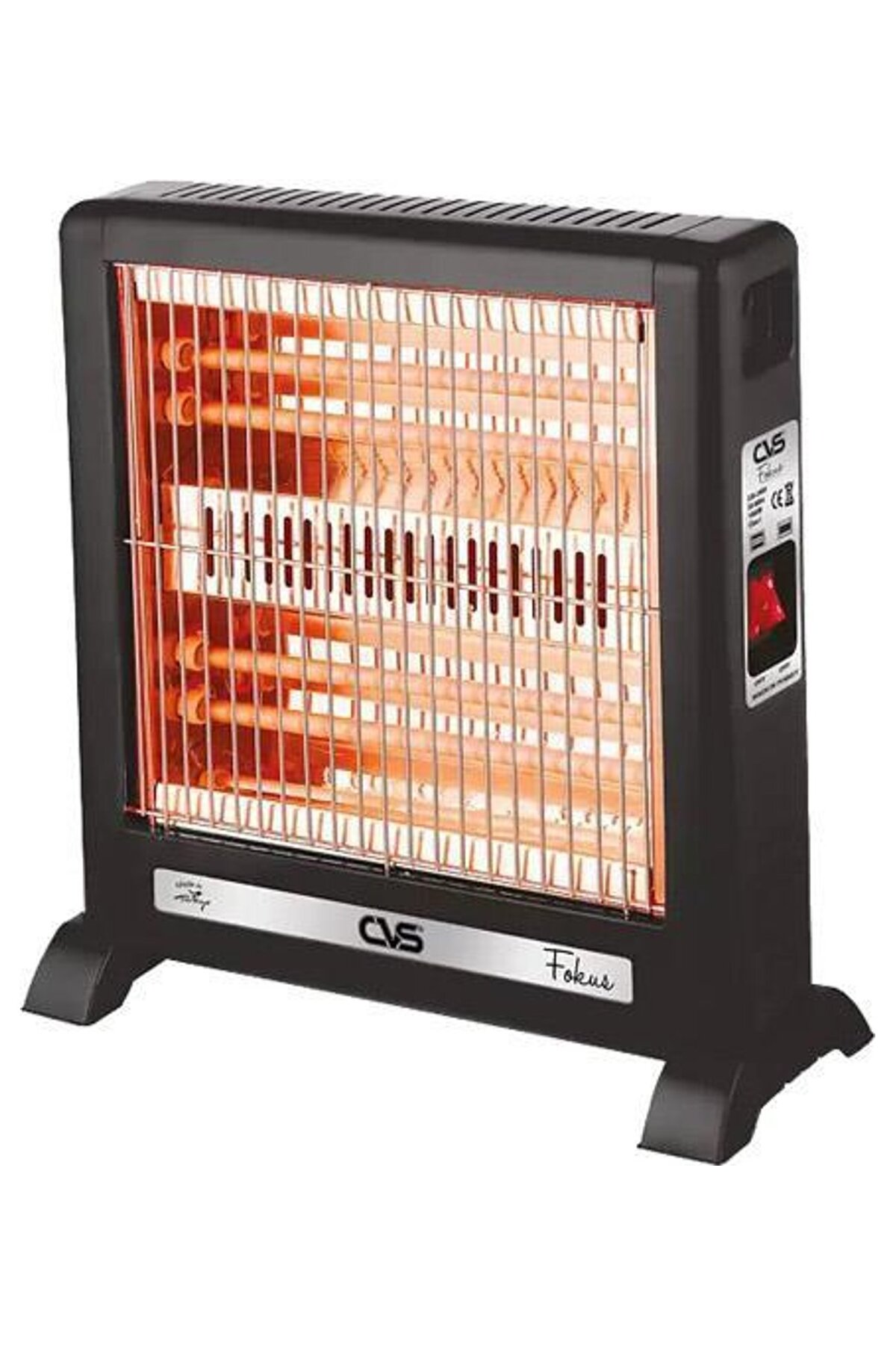 Elektrikli Soba Elektirikli Isıtıcı 1000 W Şömine Tipi Quartz YENİ AZ ENERJİ 30x50 cm 2