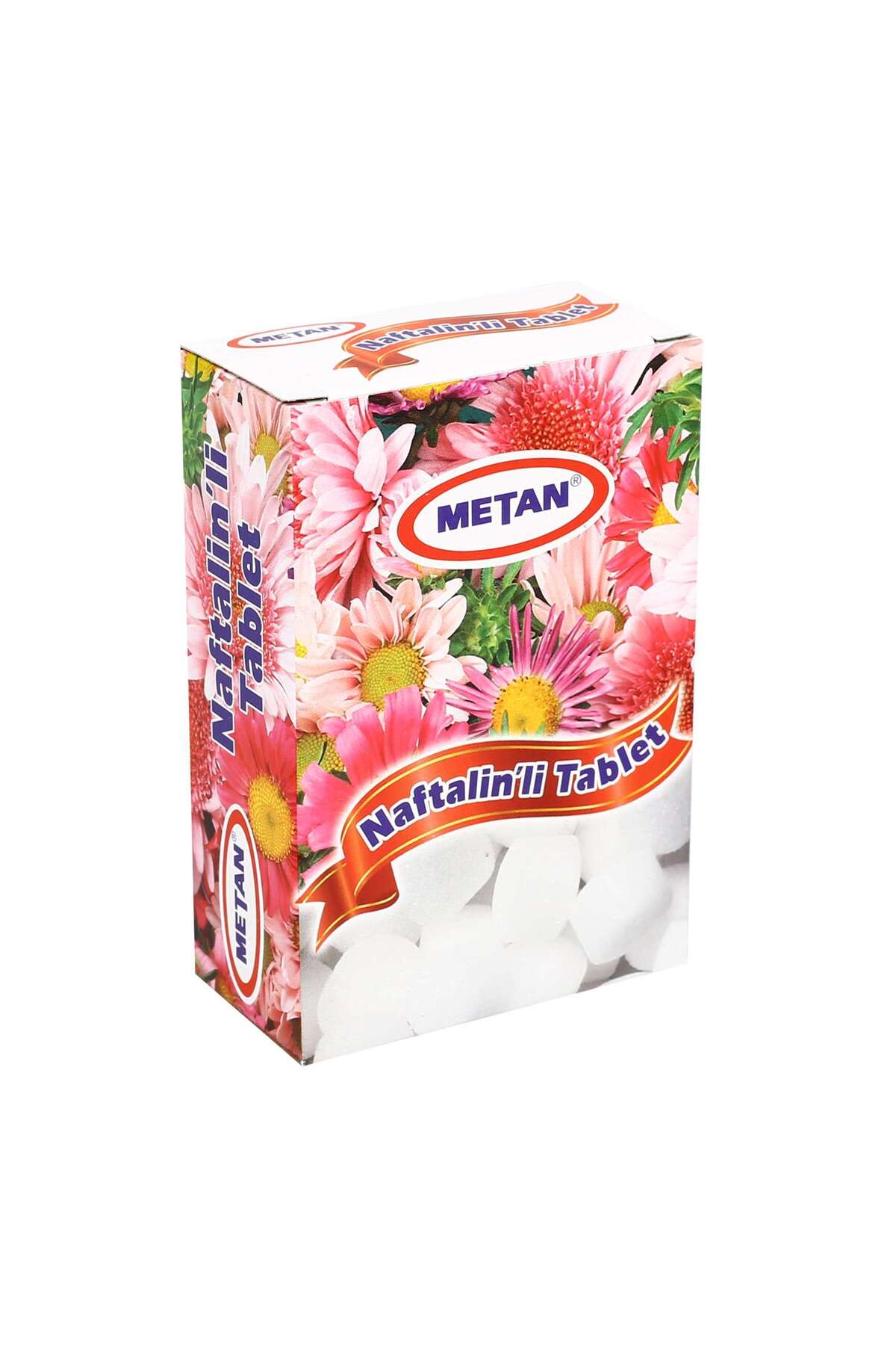 Metan Naftalinli Tablet Katı Naftalin Uzun Ömürlü 100 Gr x 24 Adet 2