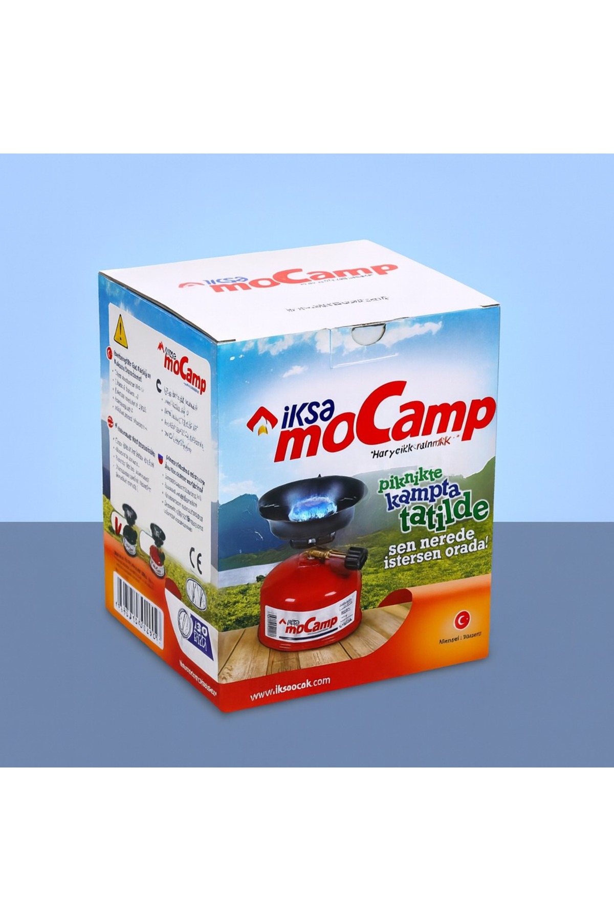 Mocamp Çakmak Gazlı Kamp Ocağı Kamp Mutfağı + 3 Çakmak Gazı (9 Saat) 4