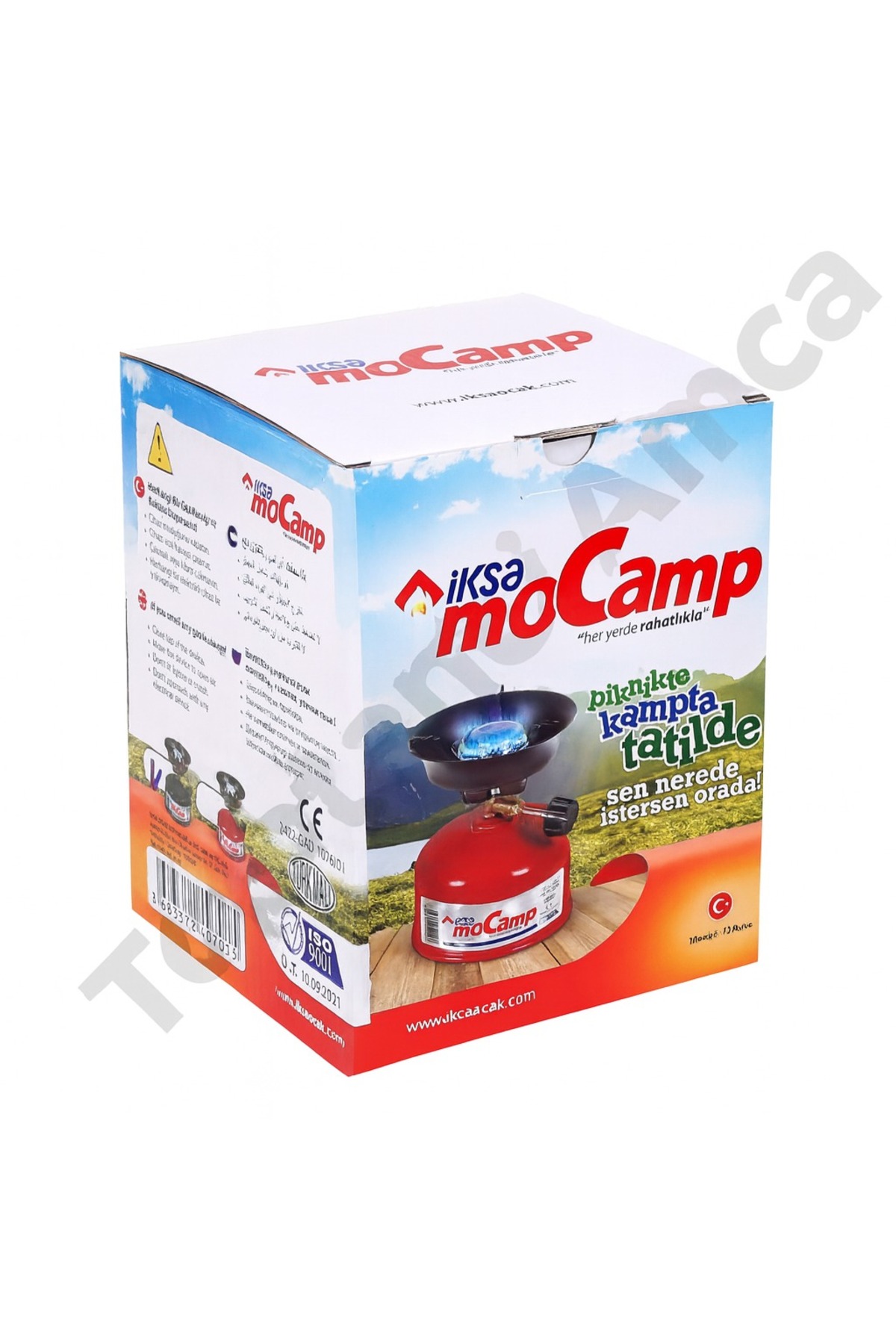 Mocamp Çakmak Gazlı Kamp Ocağı Kamp Mutfağı + 3 Çakmak Gazı (9 Saat) 5