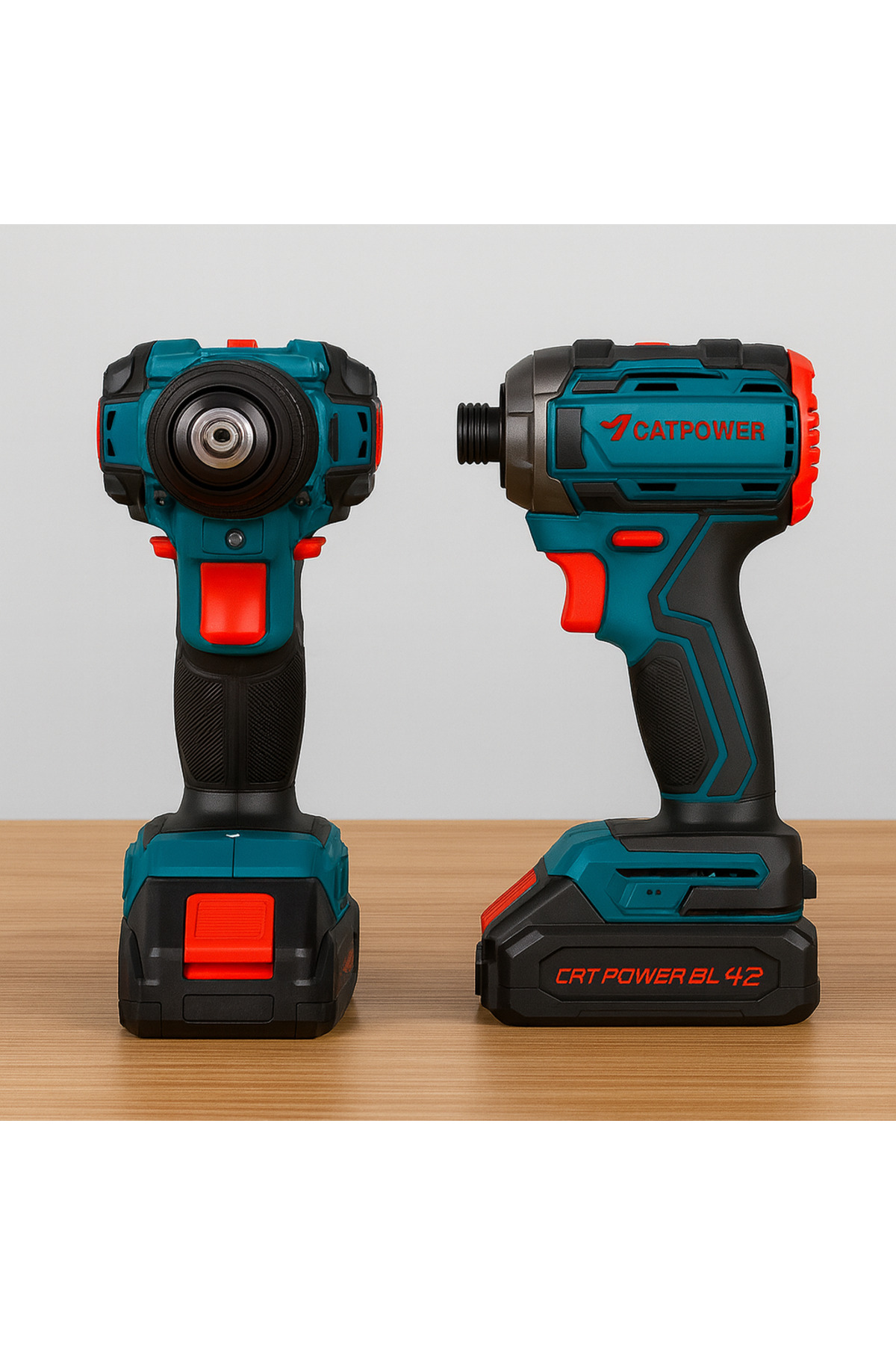 Catpower 5135 Akulu Vidalama ve Matkap Seti 20V 2Ah Li ion Komursuz Motor Akulu Vidalama 2