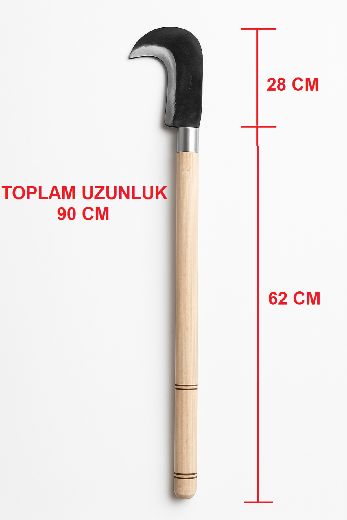 Tahra – 90 cm El Yapımı Bahçe Budama Bıçağı | Ağaç, Çalı ve Odun Kesme 1