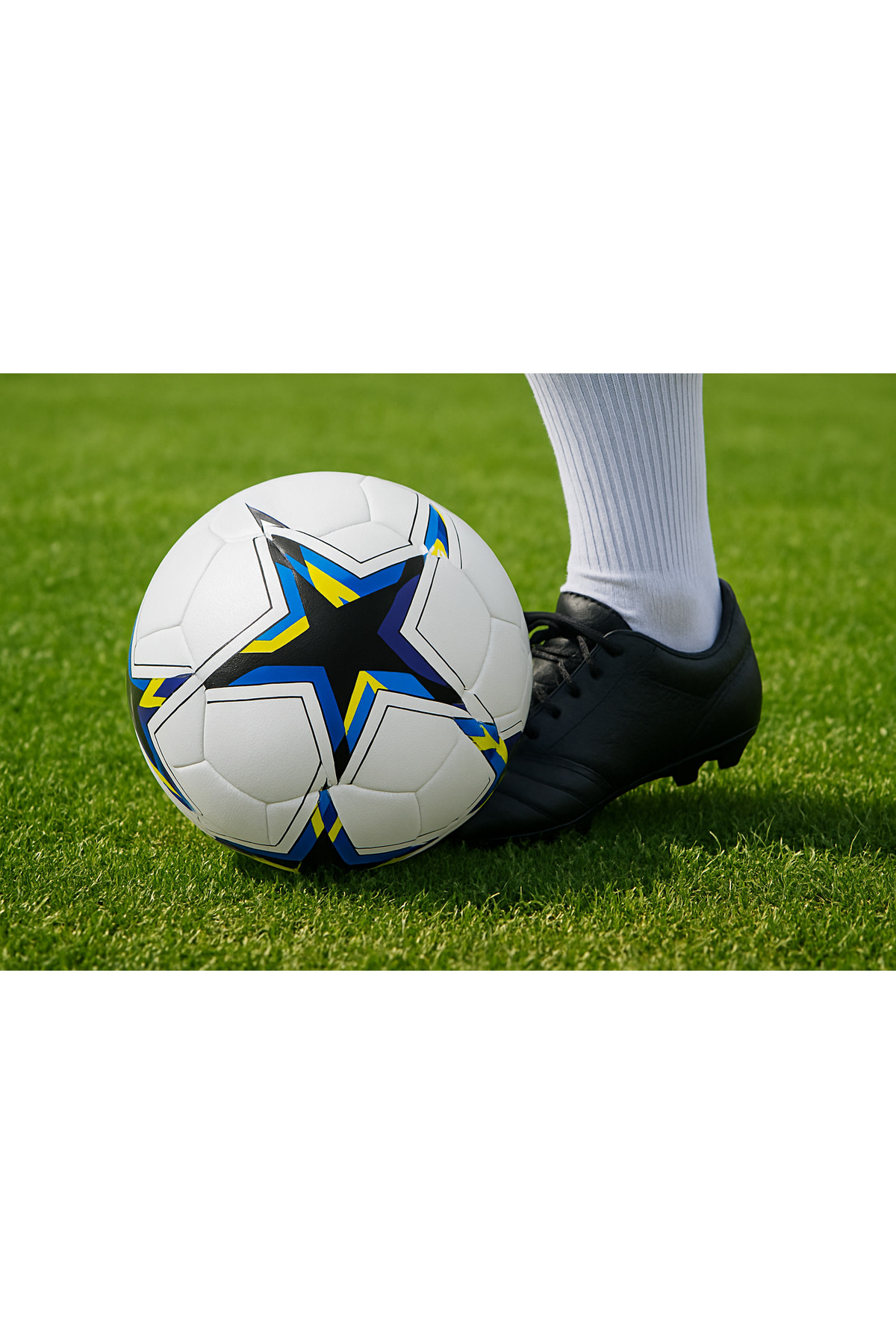 FUTBOL TOPU DİKİŞLİ YUMUŞAK NO:5 420 GR 2