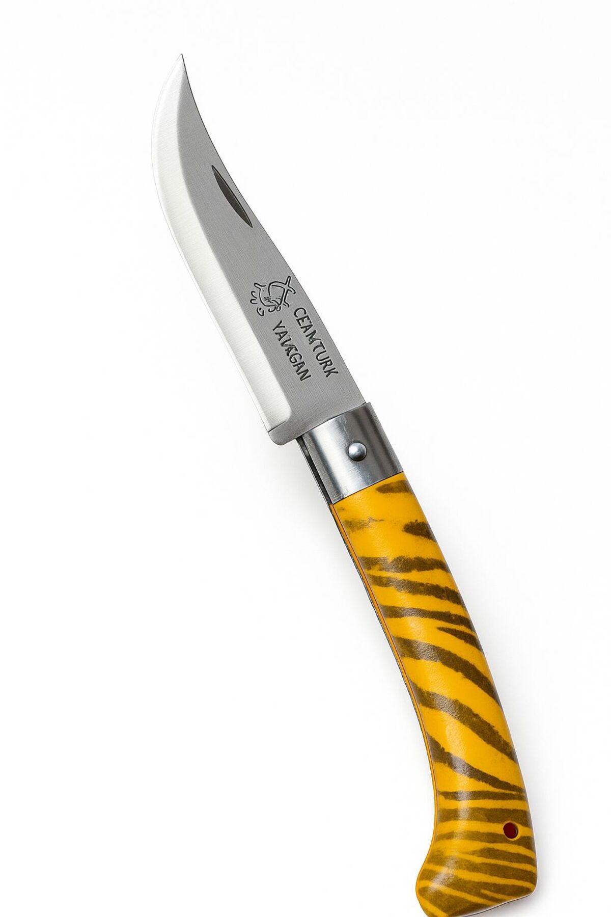 YATAĞAN DENİZLİ PASLANMAZ ÇELİK BIÇAK OUTDOOR ÇAKI KATLANABİLİR BIÇAK KILIFLI 4