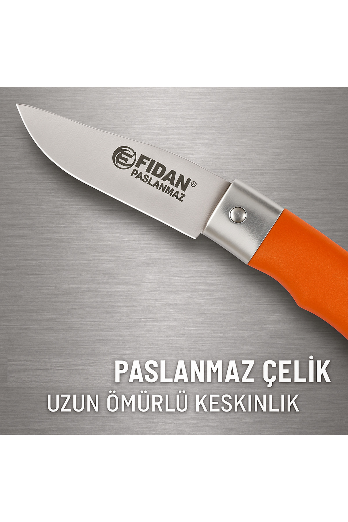 PASLANMAZ ÇELİK BIÇAK OUTDOOR ÇAKI KATLANABİLİR BIÇAK 3