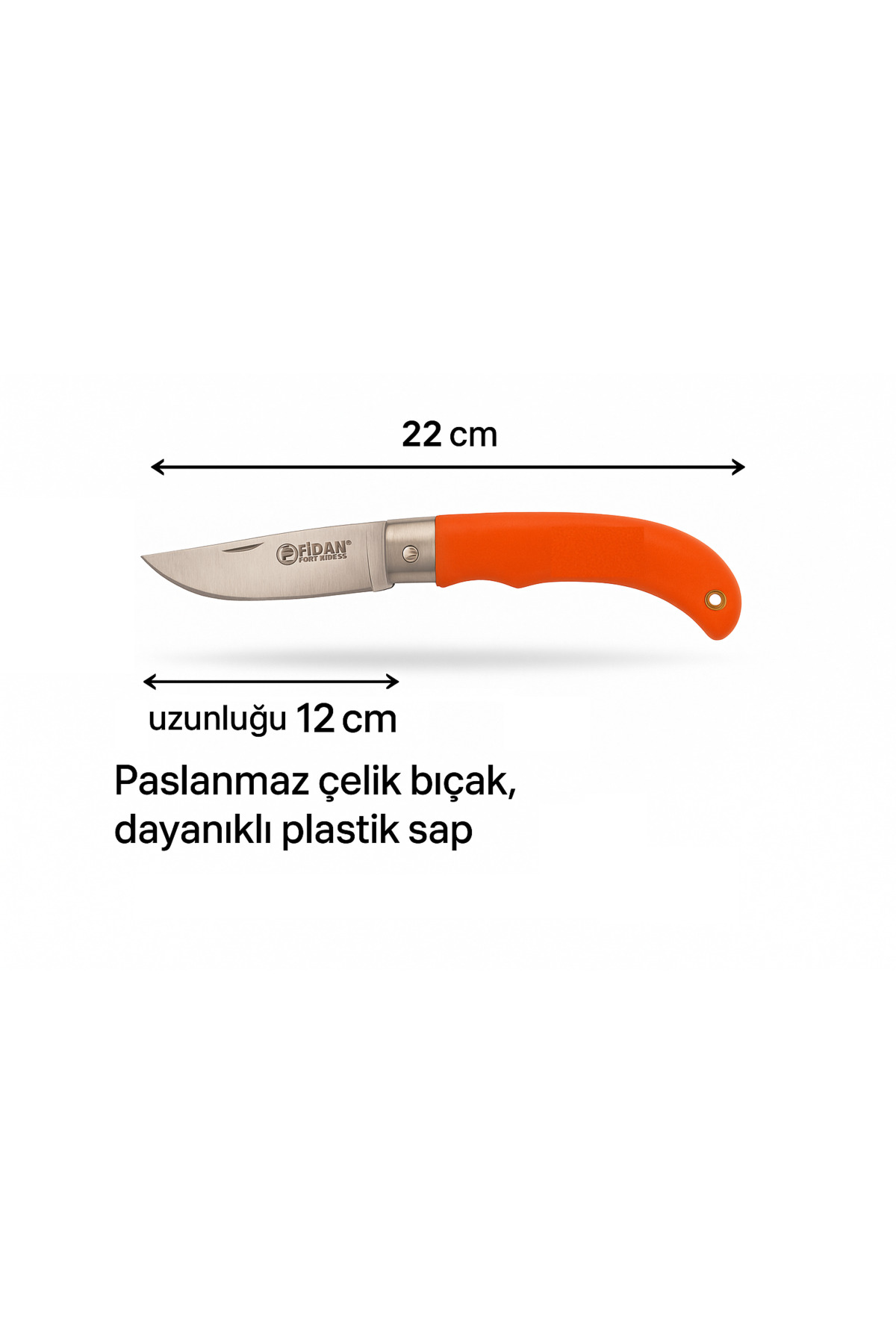 PASLANMAZ ÇELİK BIÇAK OUTDOOR ÇAKI KATLANABİLİR BIÇAK 4