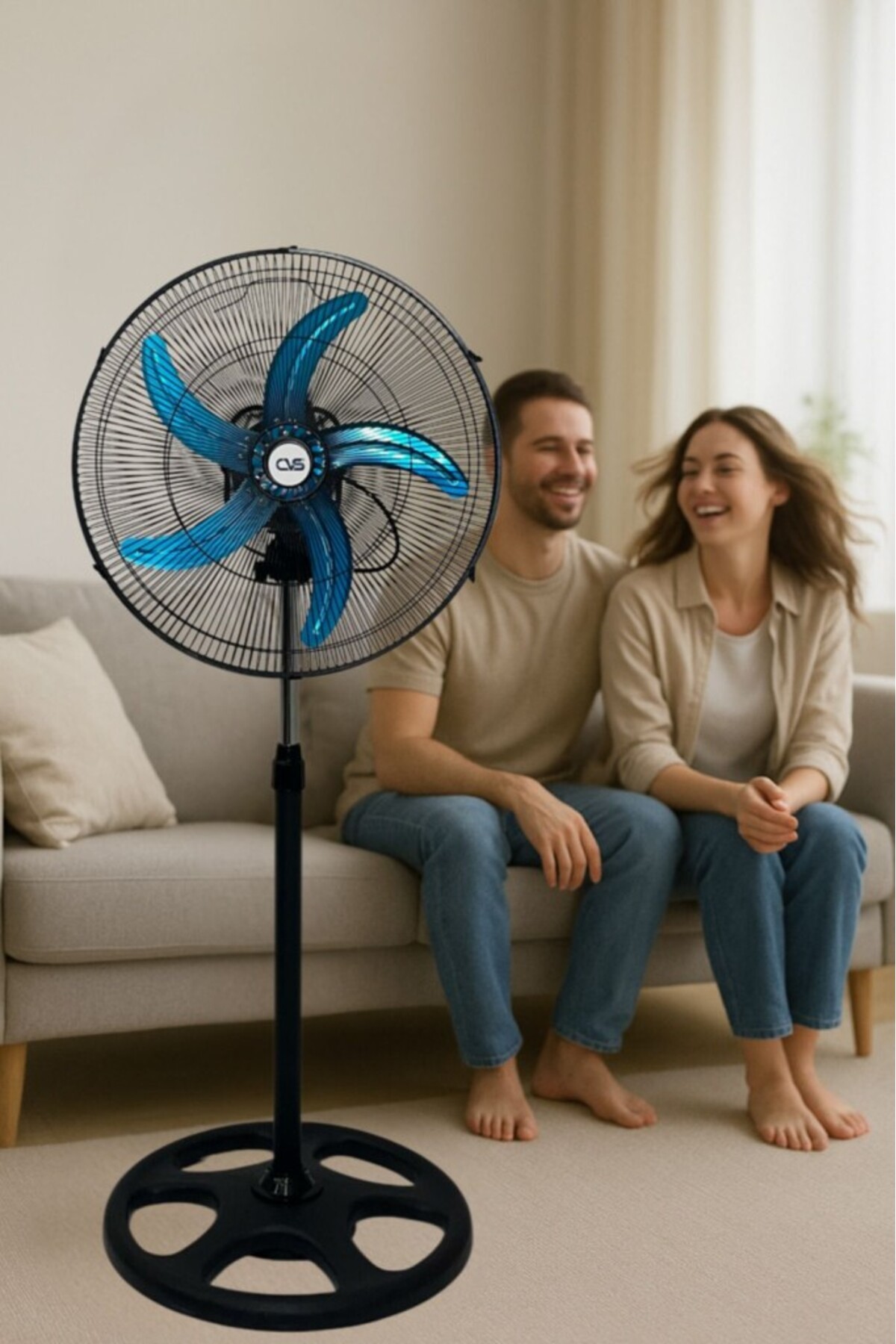 Vantilatör Dn91022 Venüs 18" Sanayi Tip-4 Salınım - 75w 3