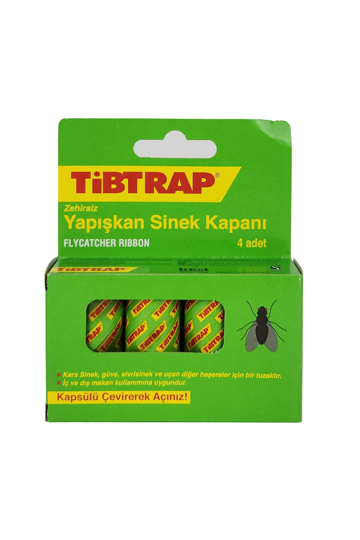 SİNEK YAPIŞKANI TİBTRAP 4 LÜ ÜST KALİTE 1 KUTU (22 ADET) 1