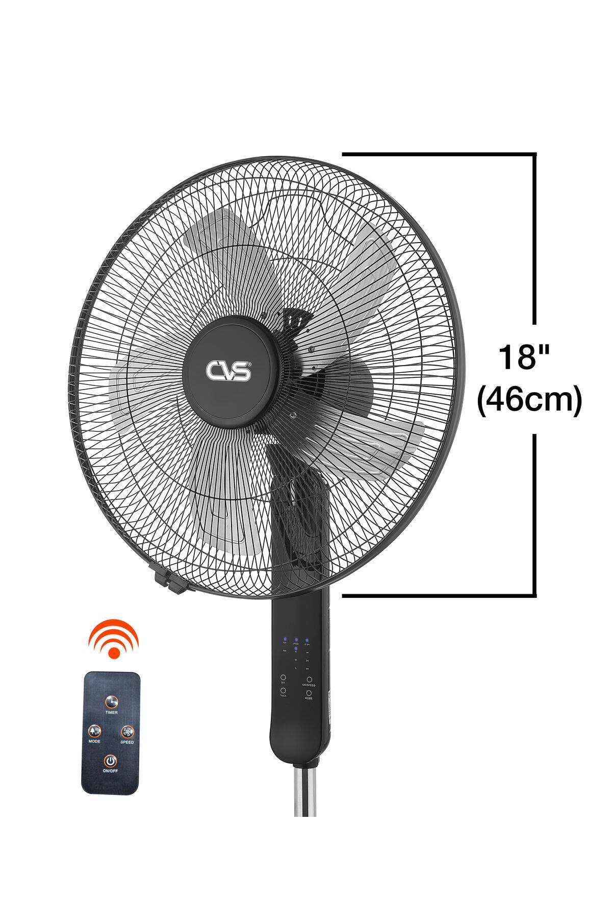 Dn 91032 Uzaktan Kumandalı 18'' 110 Watt Ayaklı Vantilatör 4