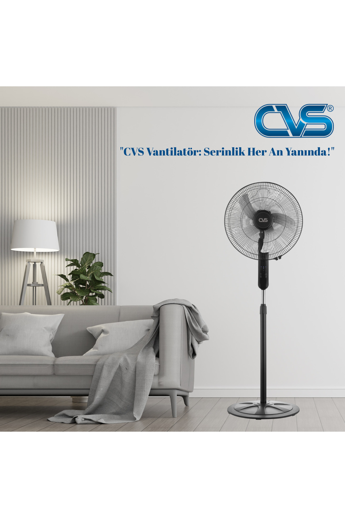 Dn 91032 Uzaktan Kumandalı 18'' 110 Watt Ayaklı Vantilatör