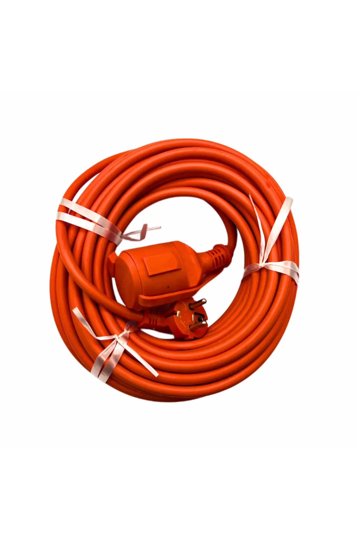 Seyyar Uzatma Kablosu Grup Priz Akım Korumalı Çantalı Dayanıklı Kalın 3x2.5 Mm 20 Metre 1