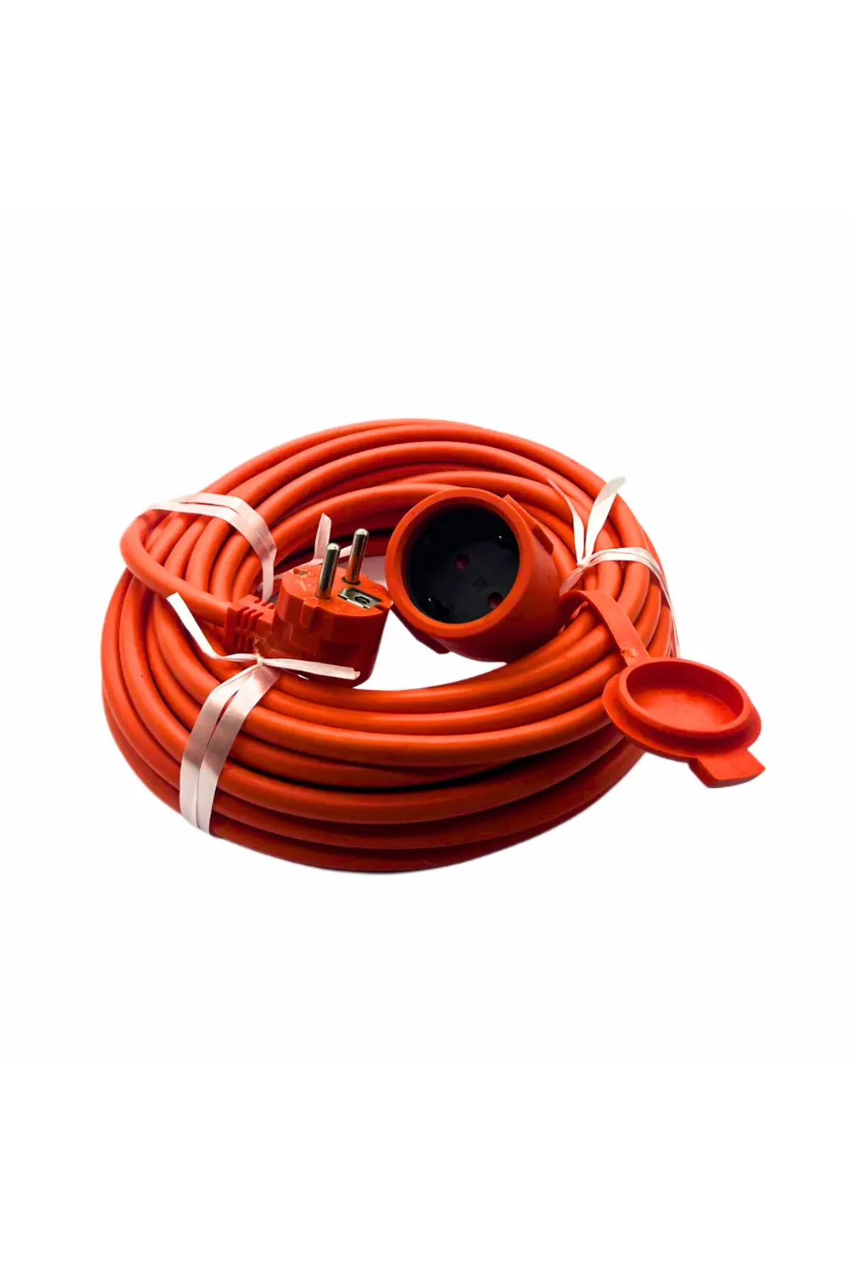 Seyyar Uzatma Kablosu Grup Priz Akım Korumalı Çantalı Dayanıklı Kalın 3x2.5 Mm 20 Metre 2