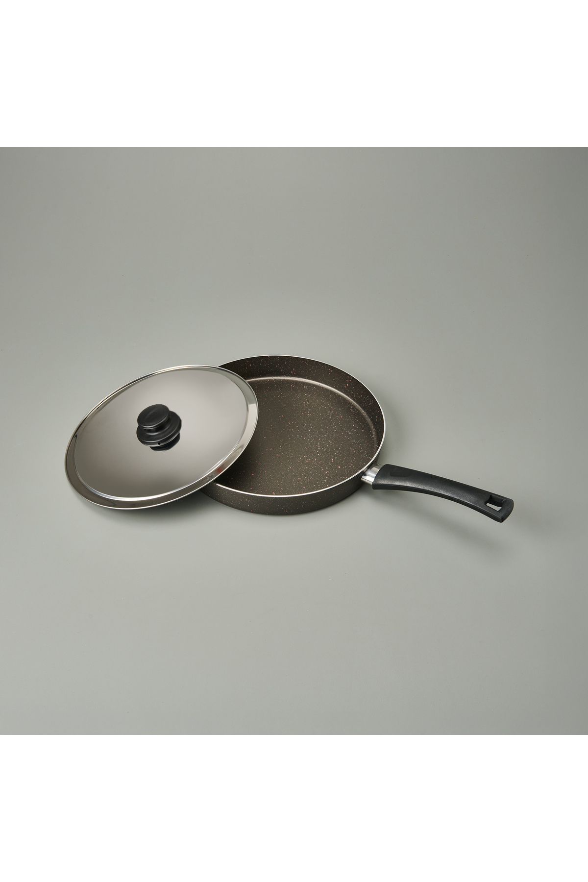 Mehtapp Granit Balık Tavası - Gri - 30 cm 3