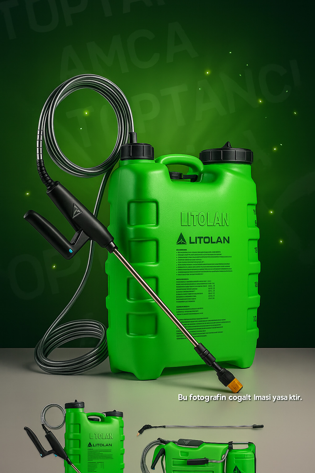 Şarjlı Ilaçlama Sisleme 16 Lt Elektrikli Type-c Mht043 Ağaç Dal Bağ Bahçe - 1