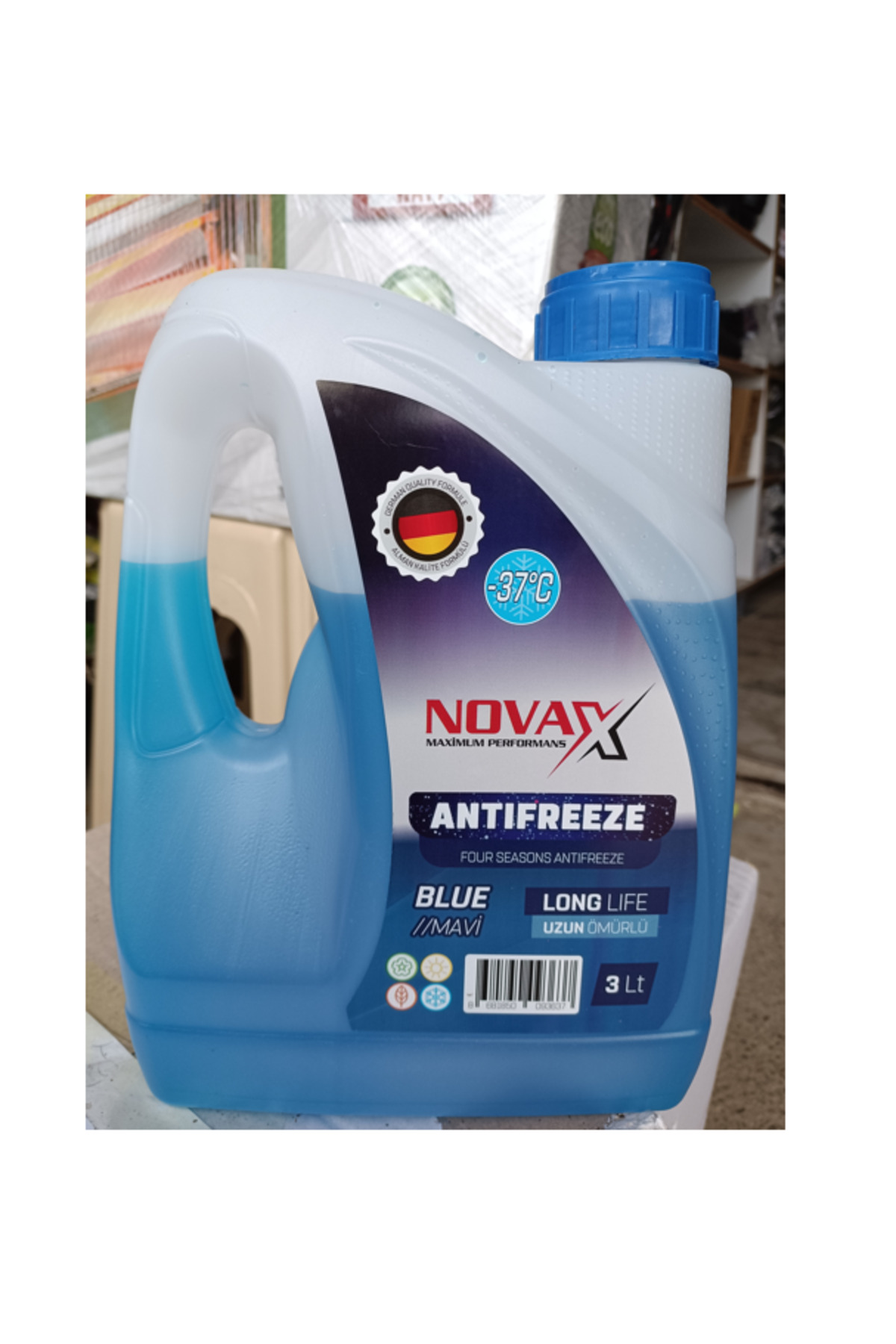 Novax Antifiriz 3 Lt Mavi  -37 C (2 Adet)