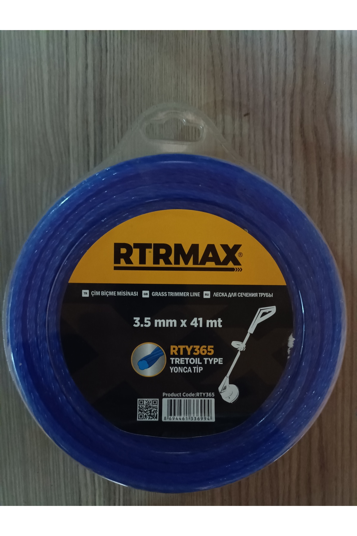 Rtrmax / Rty365 Tırpan Misina Yonca Burgu 3.5mm