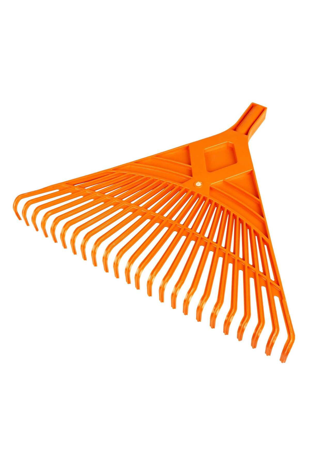 Fındık Tırmığı Turuncu 22 Diş Bahçe Tırmığı Çim Tırmığı 50 Cm - 1