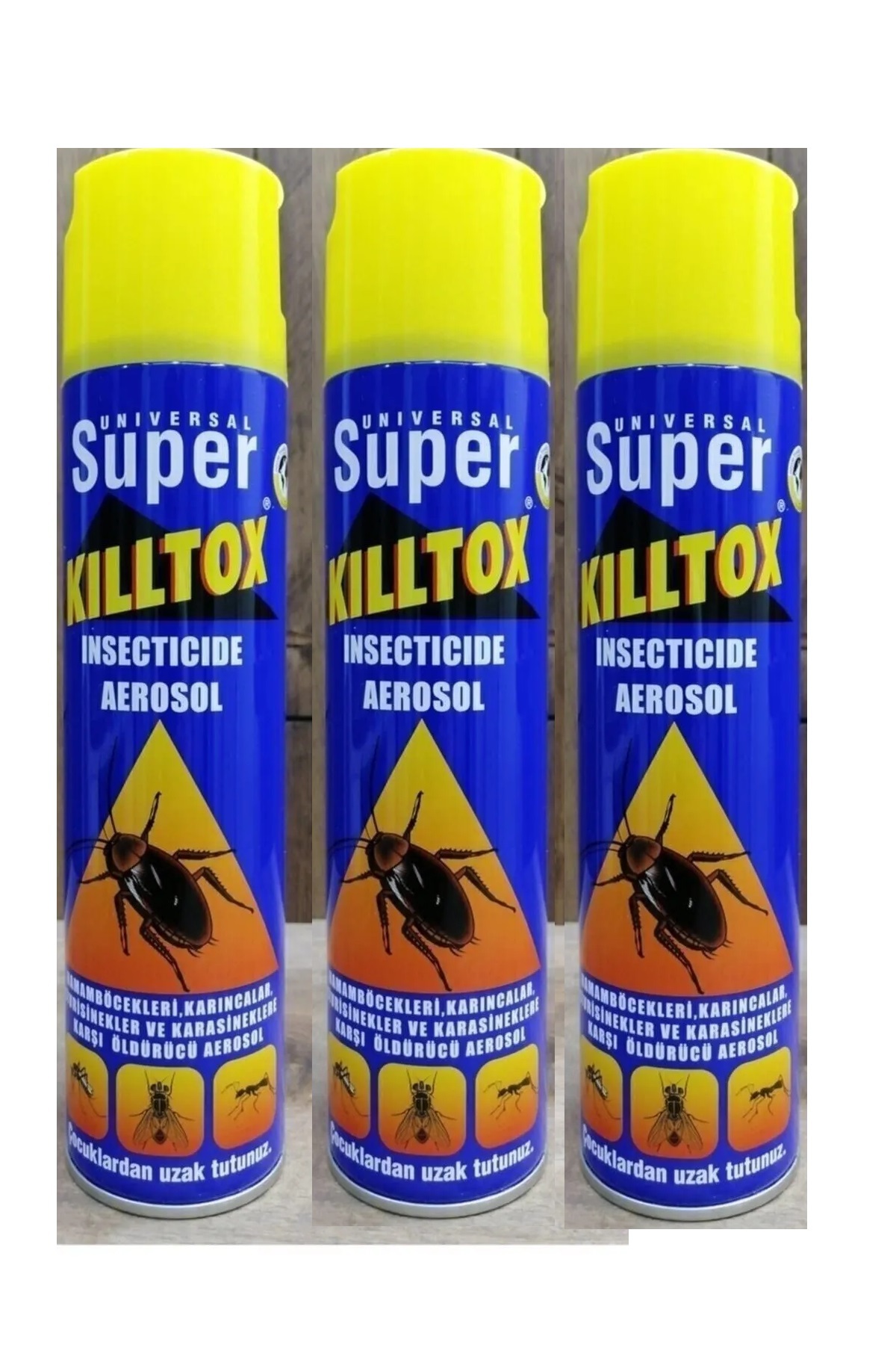 Killtox %100 Etkili Sinek Ilacı Sinek Öldürücü 400 ml x 3 Adet 2