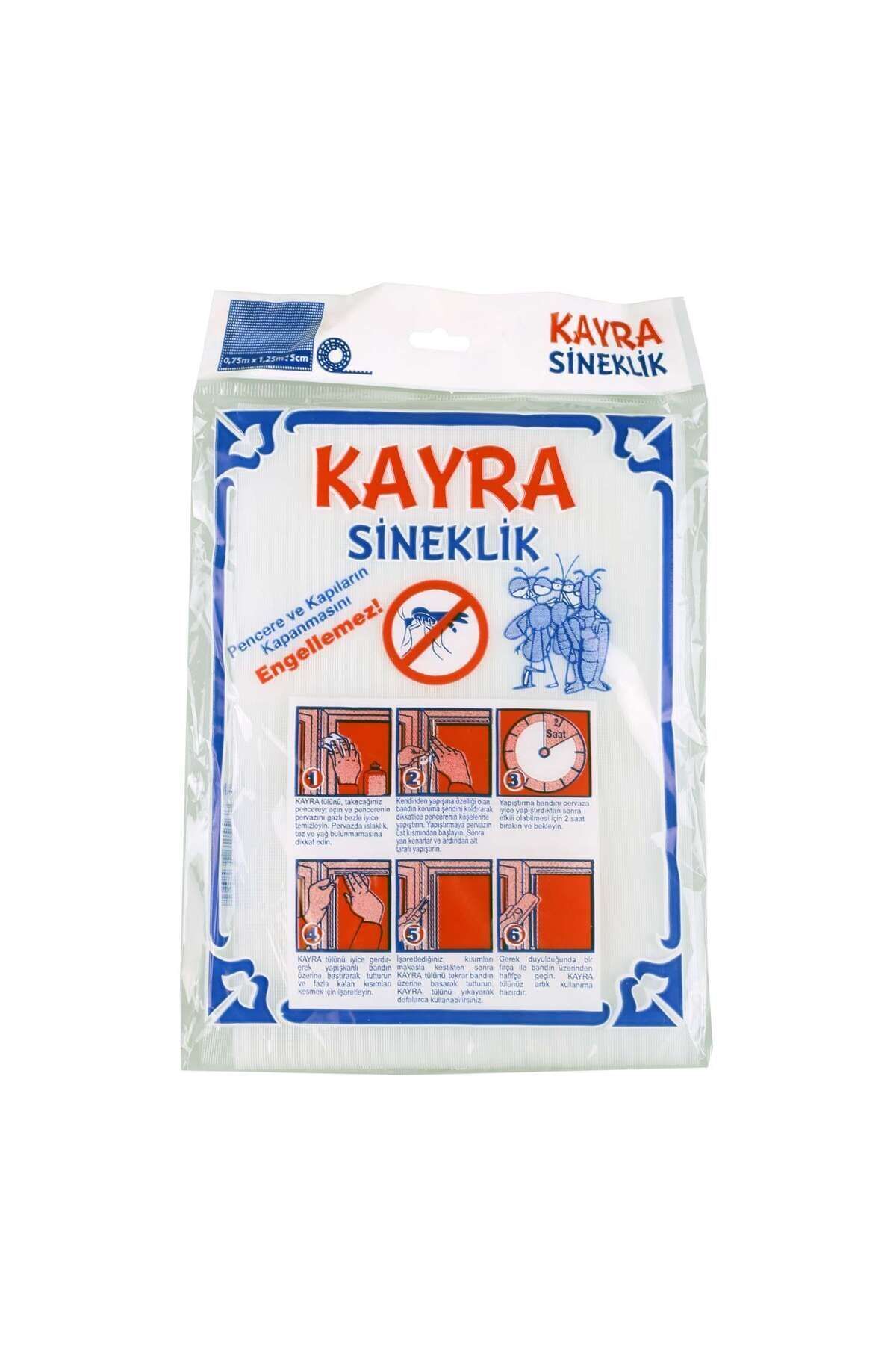 Pencere Sinekliği Kolay Yapışkanlı Sineklik Ev Hazır Sineklik 75 X 125 12 Adet 2