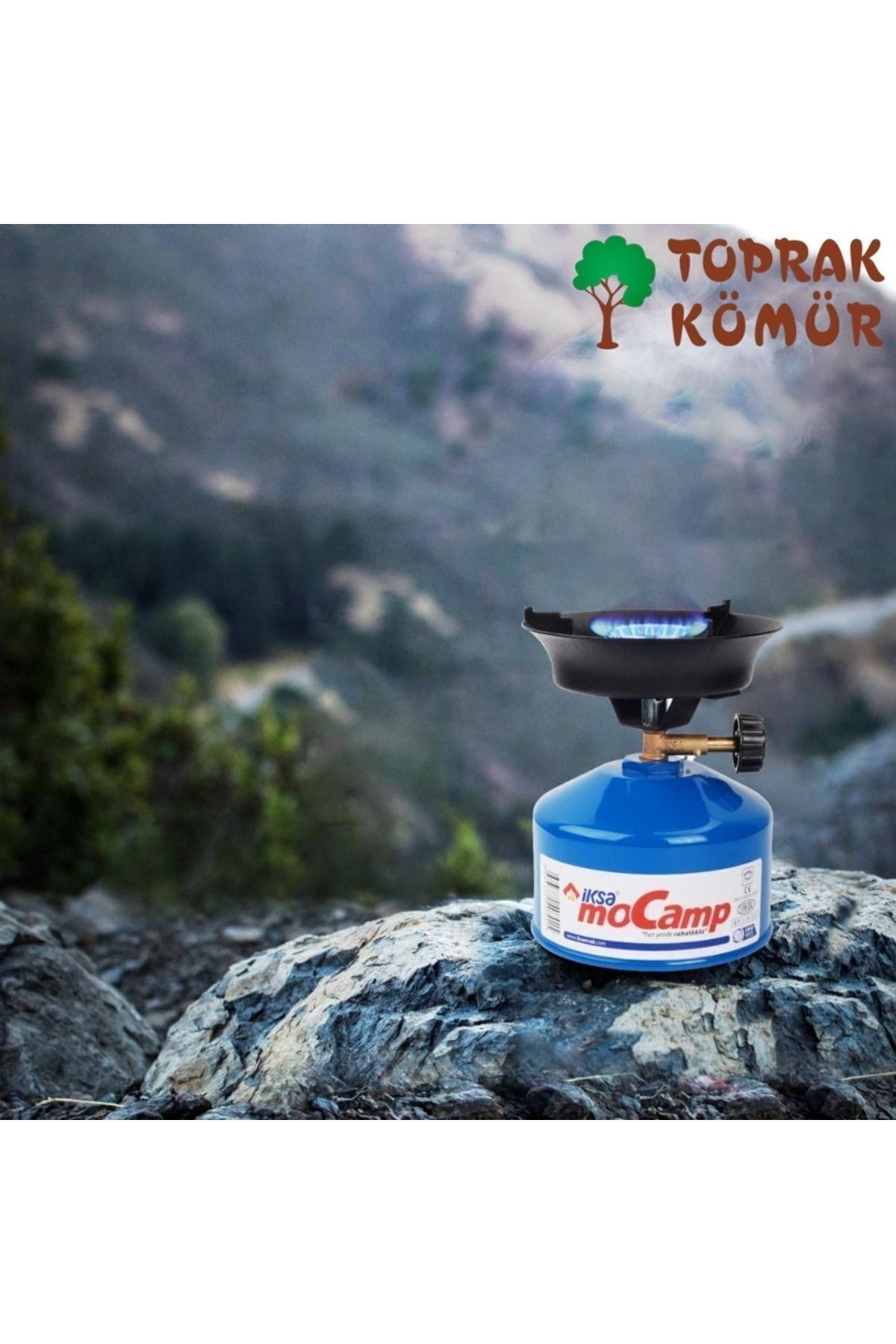 Mocamp Tekrar Doldurabilir Portatif Kamp Ocağı ( Çakmak Gazı Hediyeli) 4