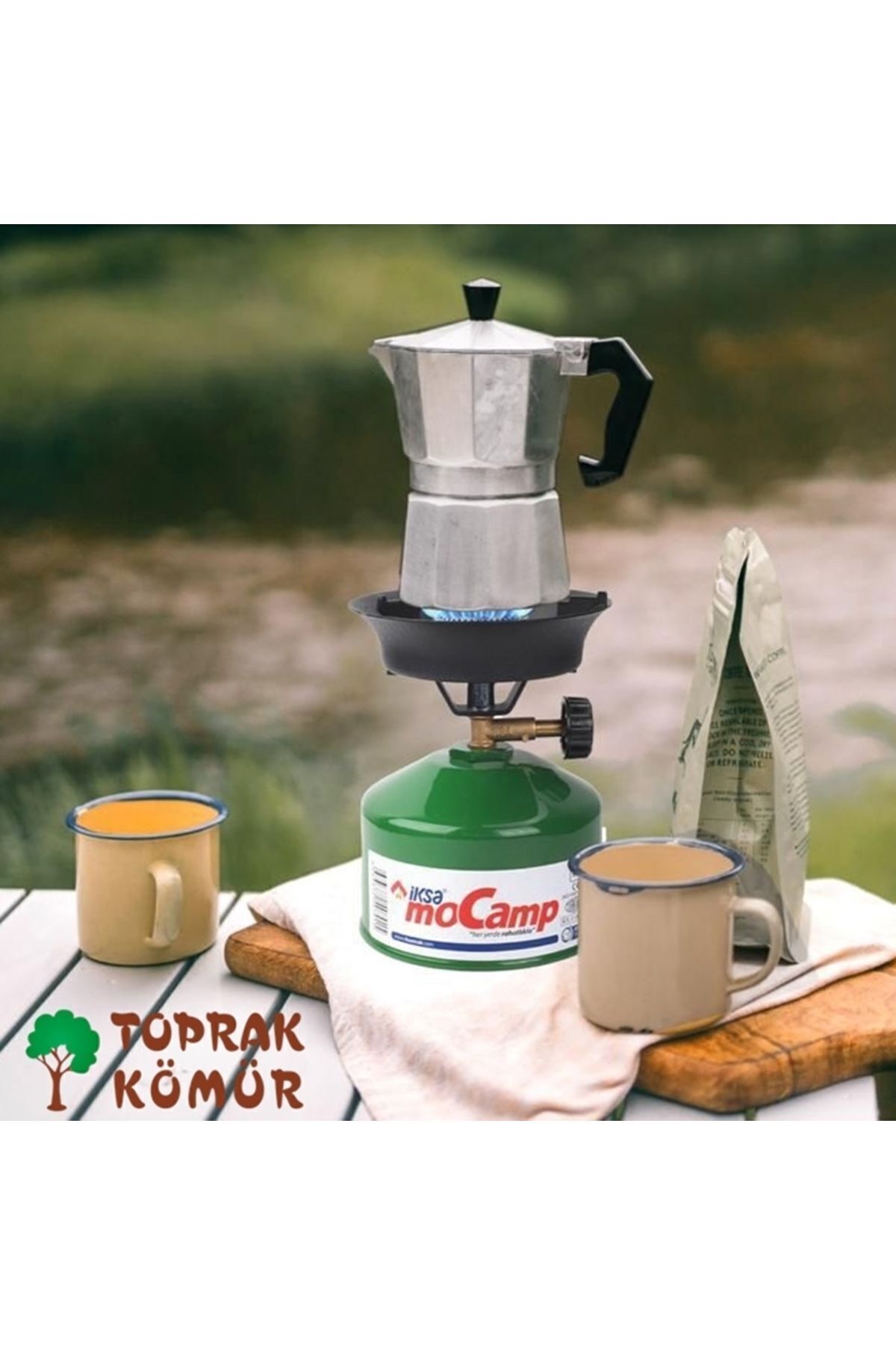Mocamp Tekrar Doldurabilir Portatif Kamp Ocağı ( Çakmak Gazı Hediyeli) renk seçimi yoktur stoktaki renk gönderilir siyah mavi yeşil kahverengi 2
