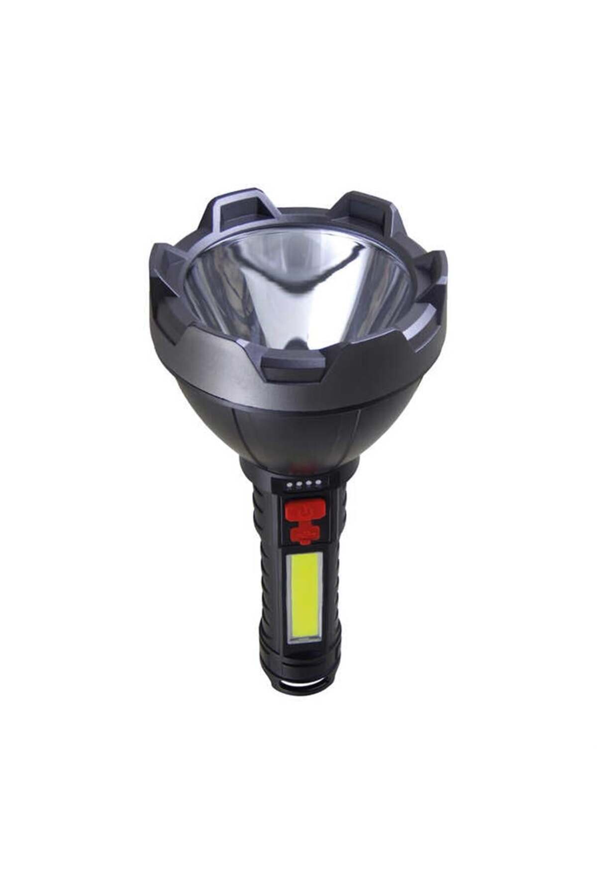 EL FENERİ Pt-6105 Usb Şarjlı El Feneri SÜPER EL FENERİ AVCI FENERİ BALIKÇI FENERİ 8000 lümen 2
