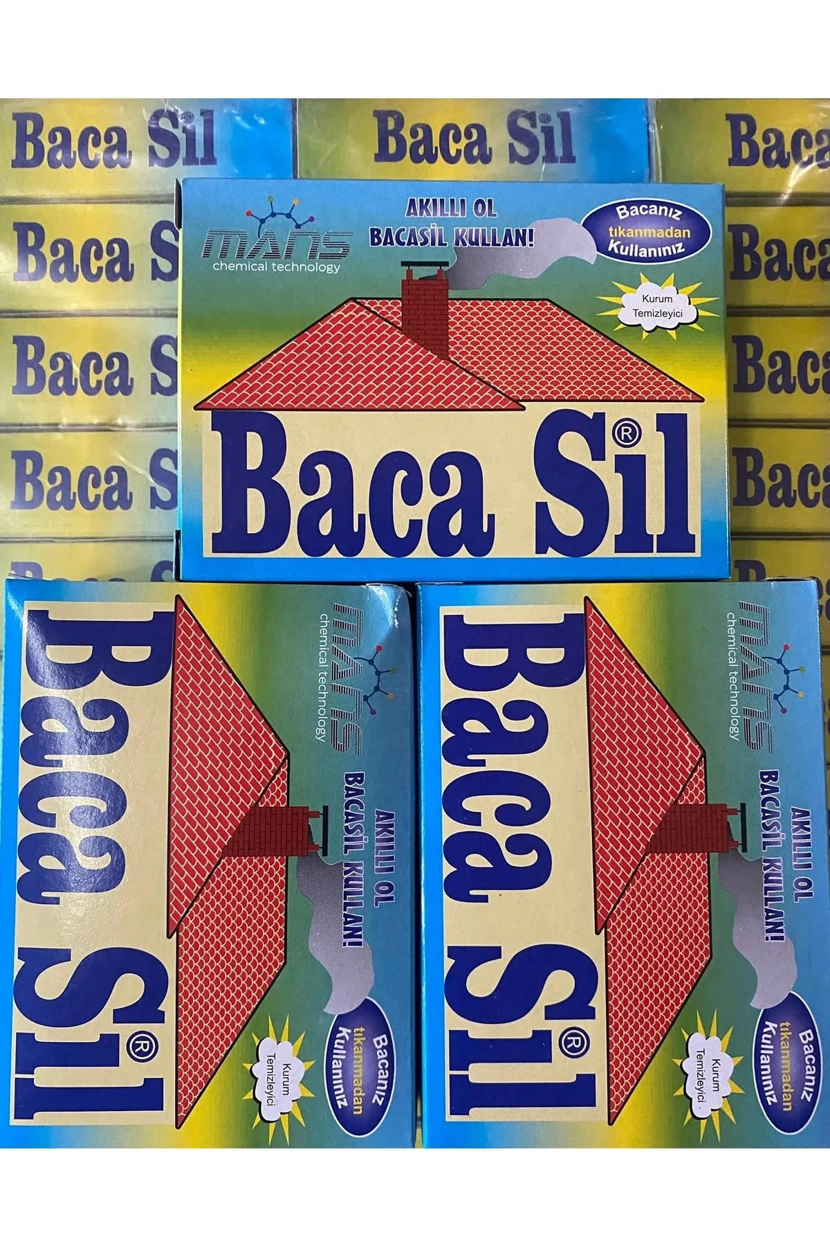 baca temizleyici baca kurum temizleyici çoklu paket avantaj paket 50 adet(bacasil)