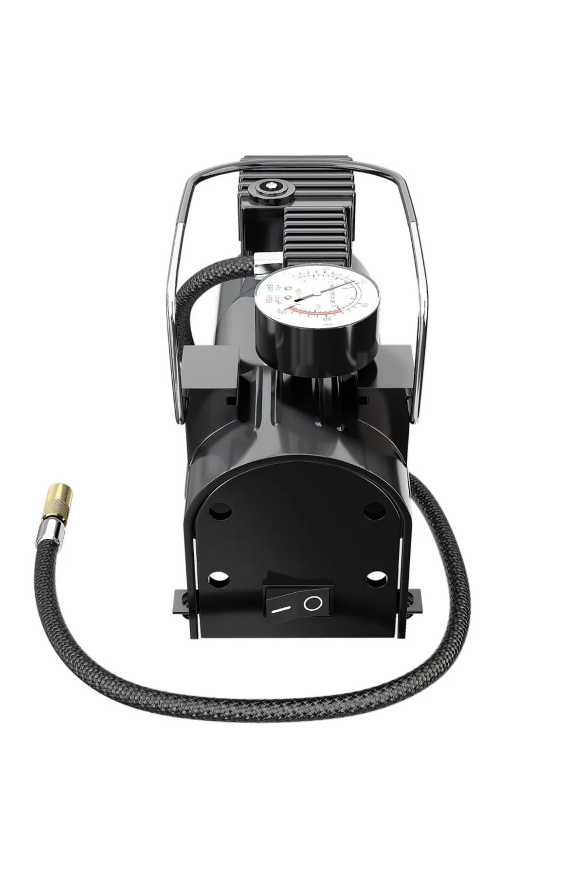 HAVA KOMPRESÖR CARUB 12 VOLT SİYAH HORTUMLU ÇAKMAKLIK GİRİŞ 150 PSİ 5