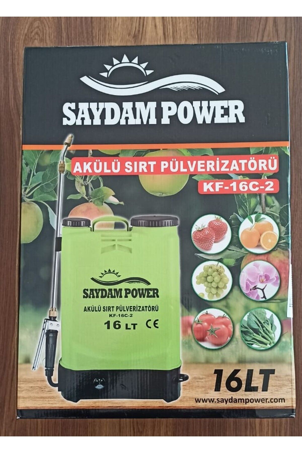 SAYDAM POWER 16 LT AKÜLÜ İLAÇLAMA POMPASI(SIRT PÜLVERİZATÖRÜ) 2