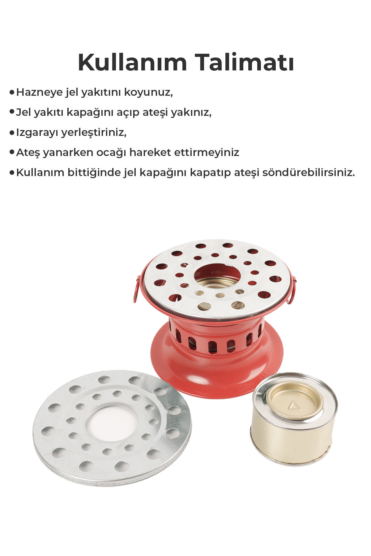 Iksa Reşo Yakıtlı Osmanlı Ocağı, Piknik Tüpü, Osmanlı Ocak Hediye, Hediye 2 Adet Reşo Yakıt 5